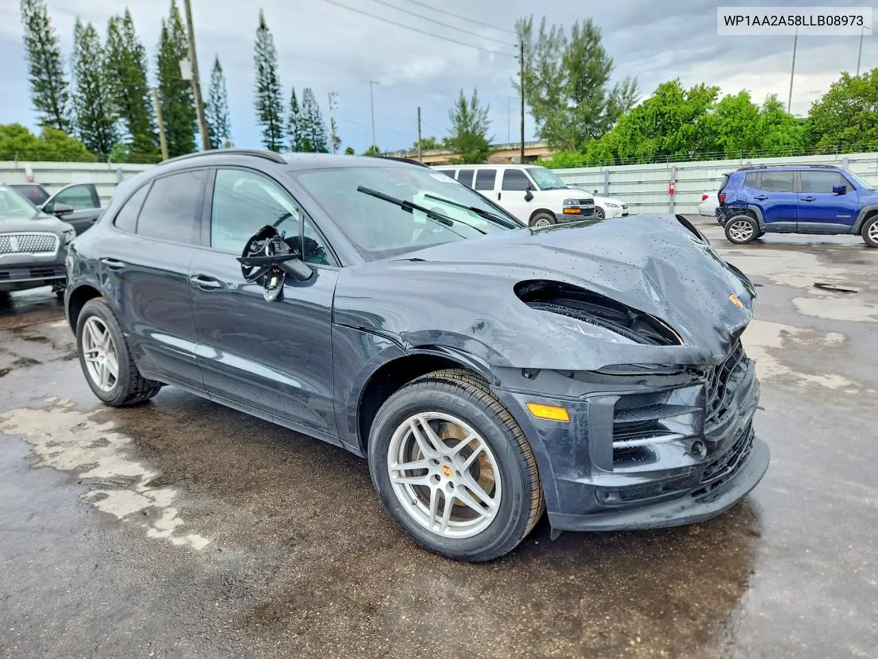 2020 PORSCHE MACAN VIN WP1AA2A58LLB08973 — фото 4