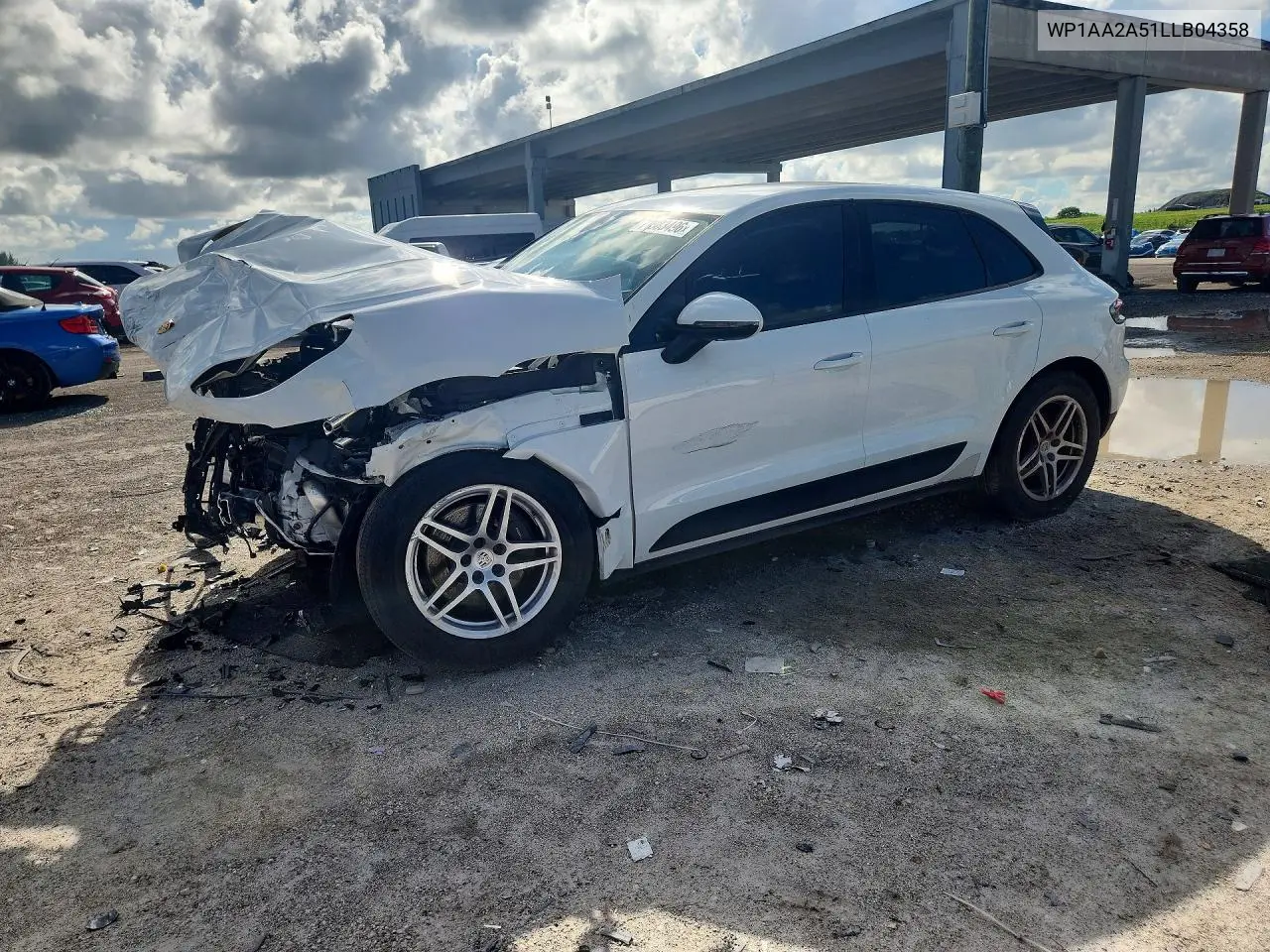 PORSCHE MACAN 2020, VIN WP1AA2A51LLB04358