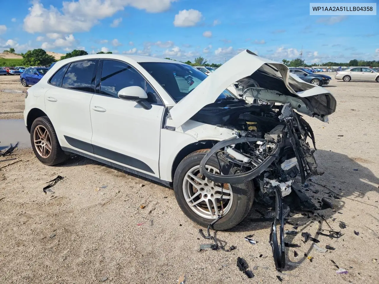 2020 PORSCHE MACAN VIN WP1AA2A51LLB04358 — фото 4