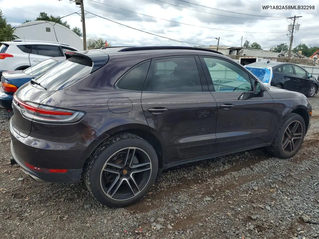 2021 PORSCHE MACAN VIN WP1AB2A58MLB32298 — фото 3