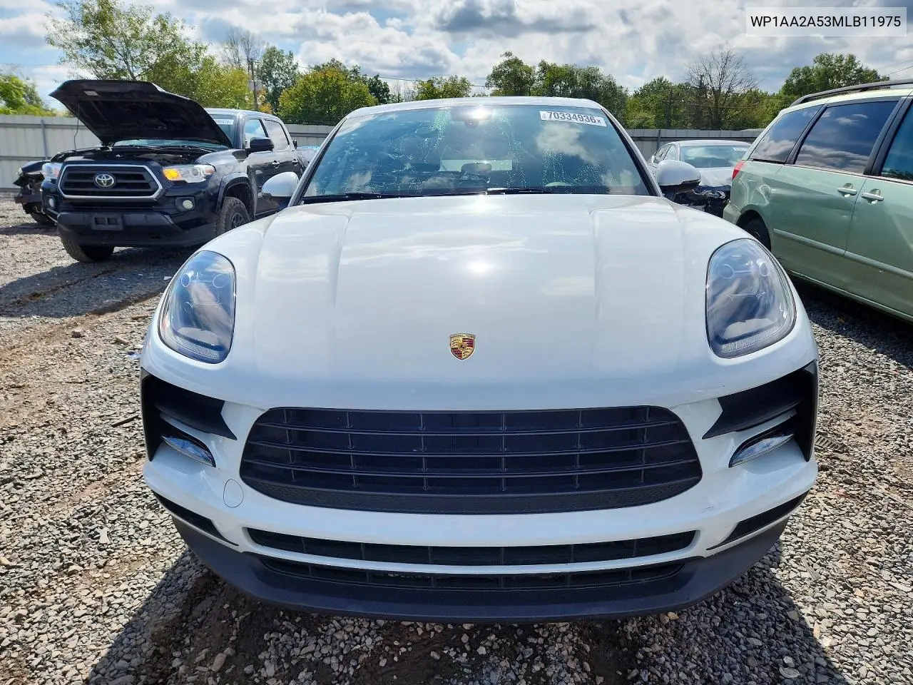 2021 PORSCHE MACAN VIN WP1AA2A53MLB11975 — фото 5