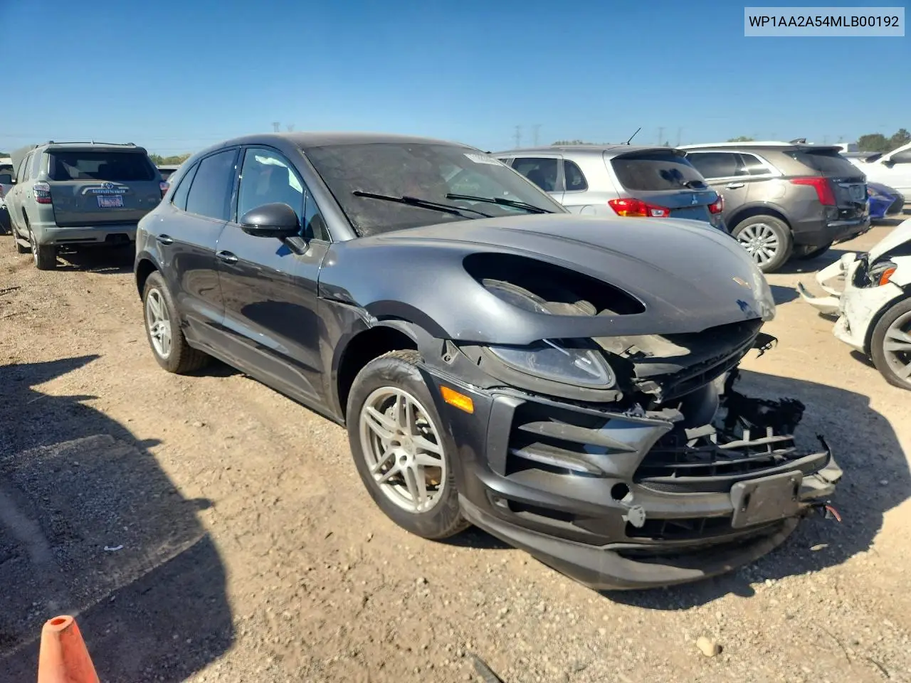 2021 PORSCHE MACAN VIN WP1AA2A54MLB00192 — фото 4