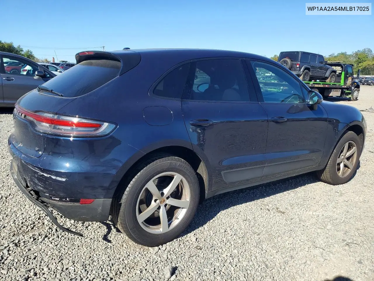 2021 PORSCHE MACAN VIN WP1AA2A54MLB17025 — фото 3