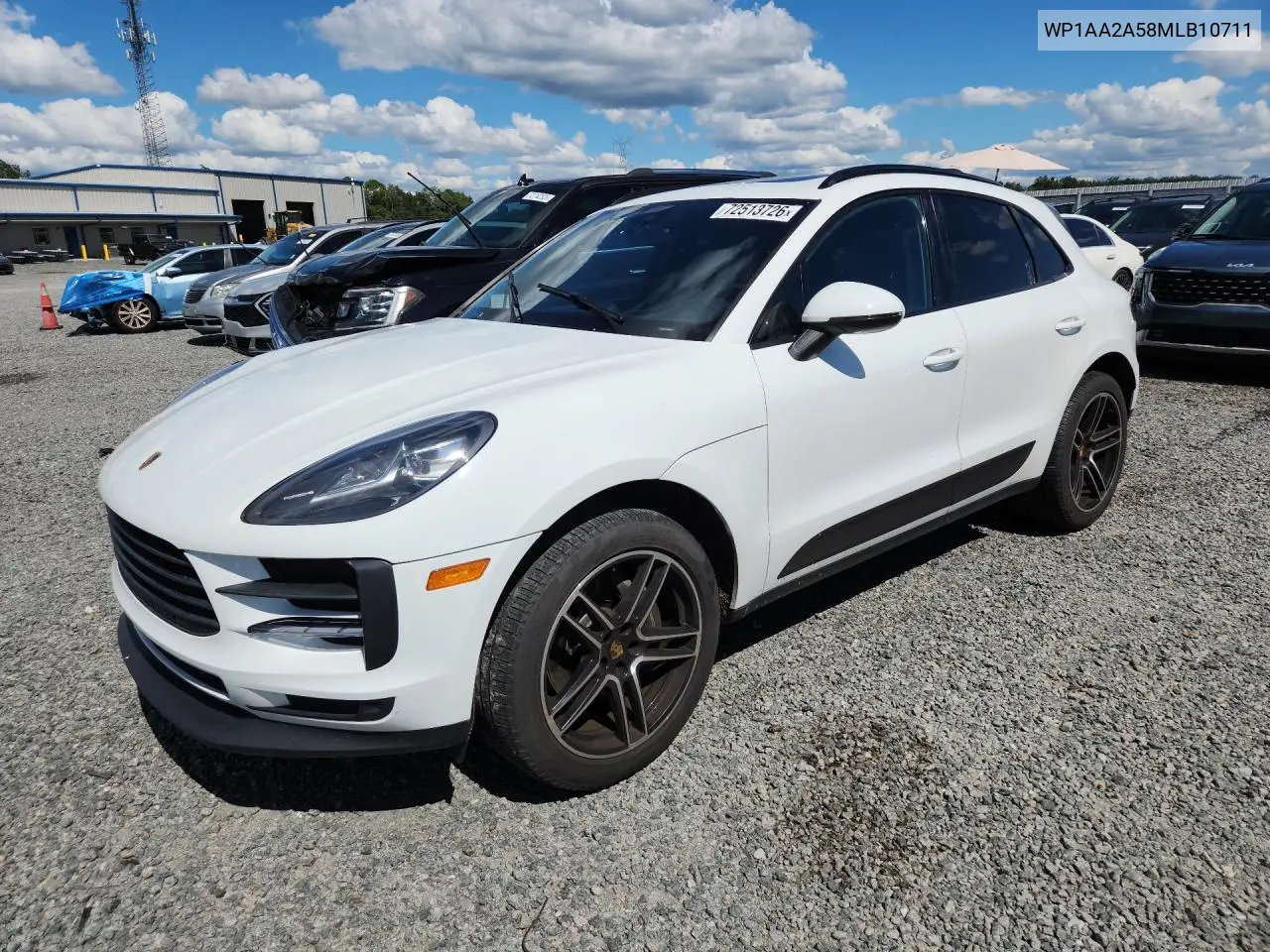 PORSCHE MACAN 2021, VIN WP1AA2A58MLB10711