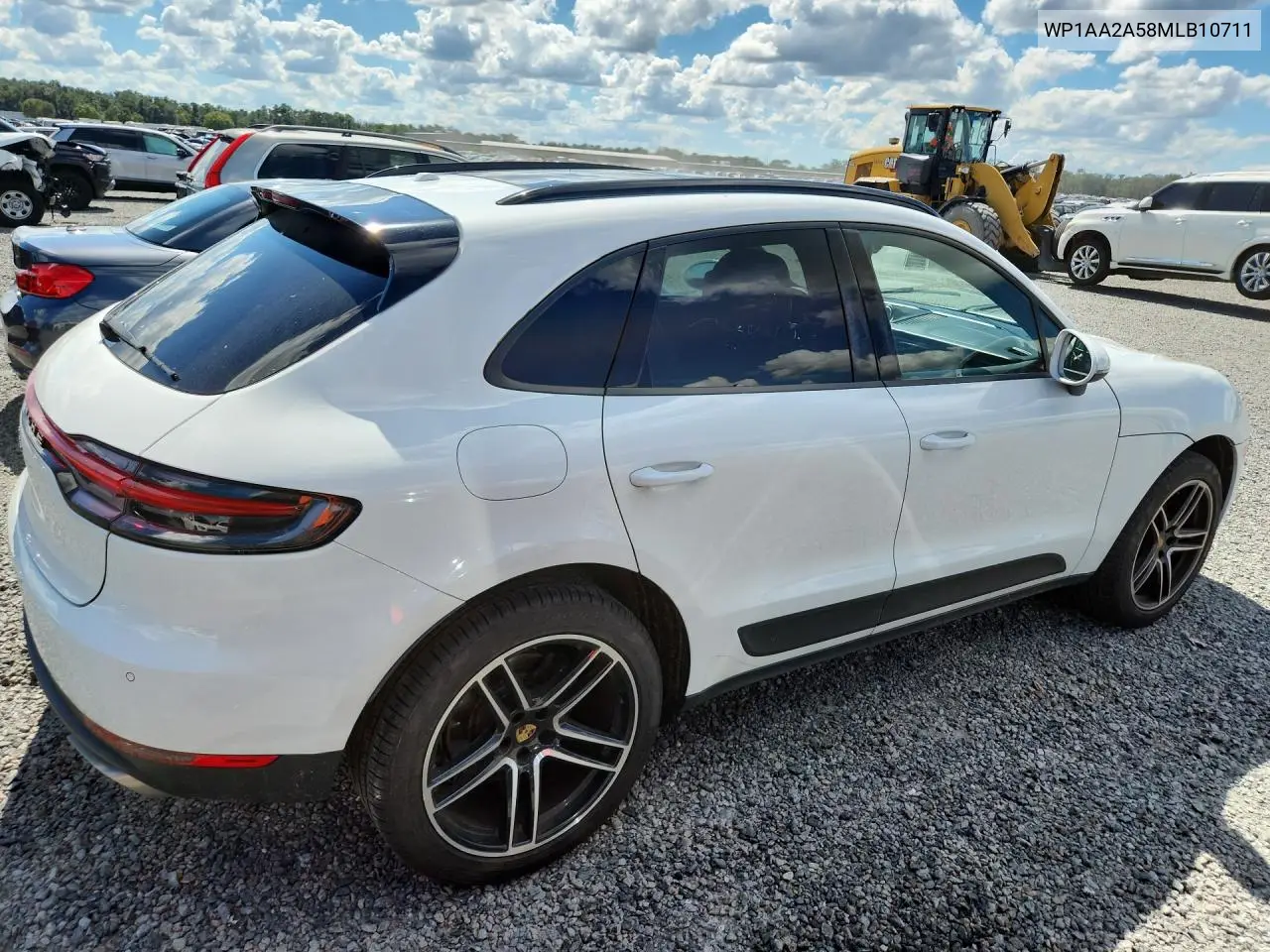 2021 PORSCHE MACAN VIN WP1AA2A58MLB10711 — фото 3