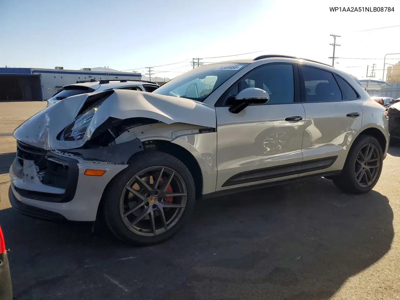 PORSCHE MACAN 2022, VIN WP1AA2A51NLB08784