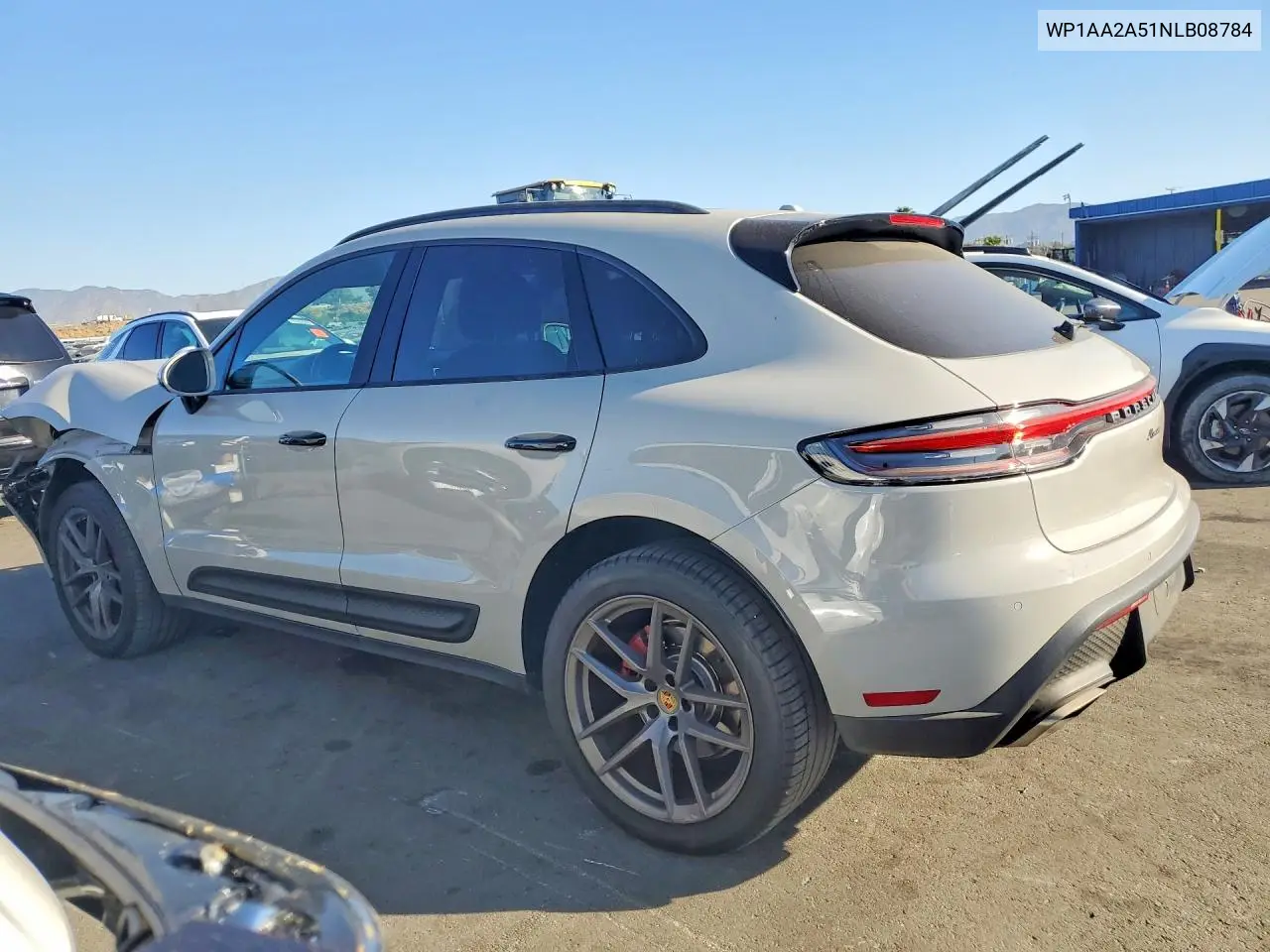 2022 PORSCHE MACAN VIN WP1AA2A51NLB08784 — фото 2