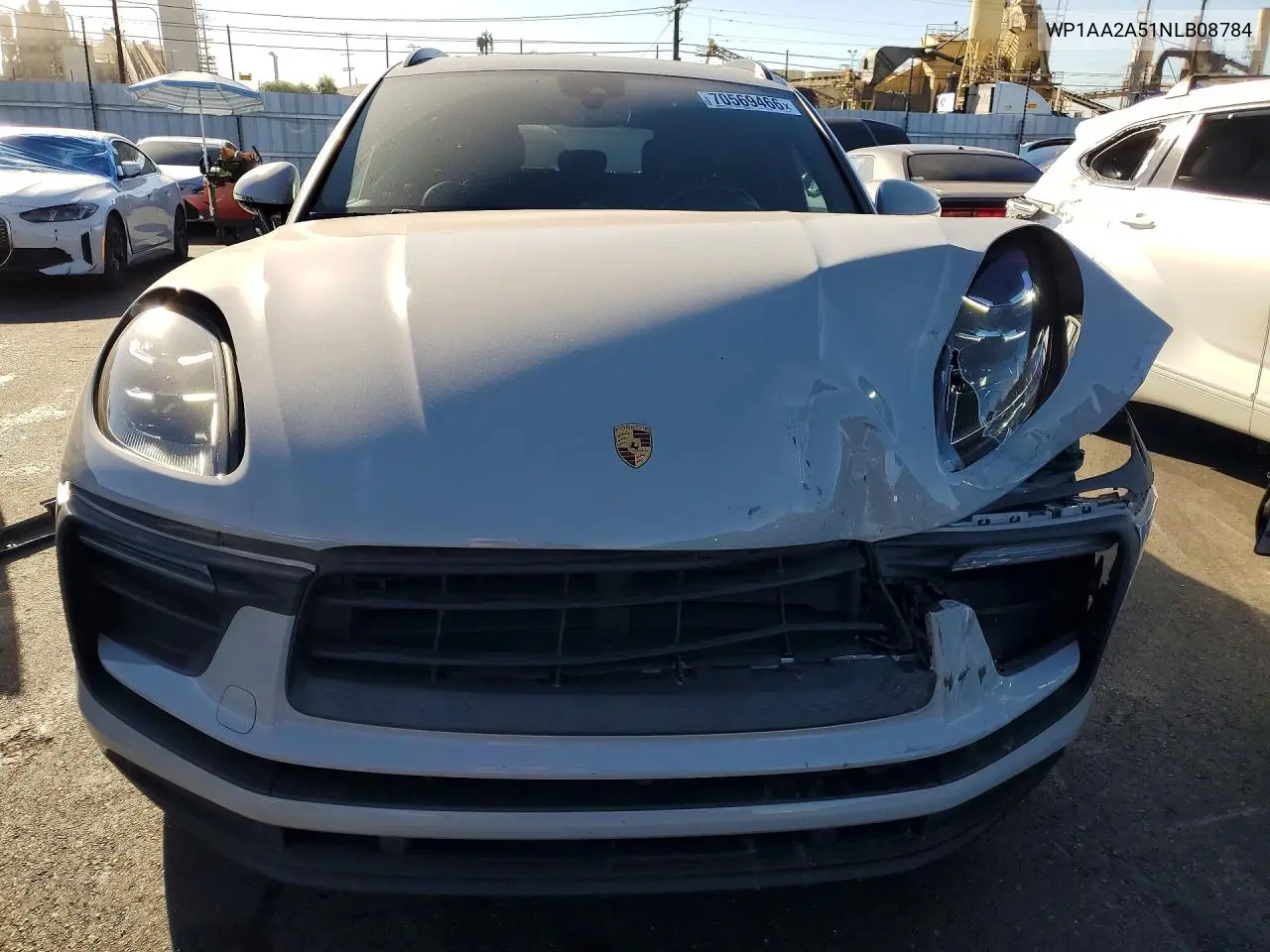 2022 PORSCHE MACAN VIN WP1AA2A51NLB08784 — фото 5