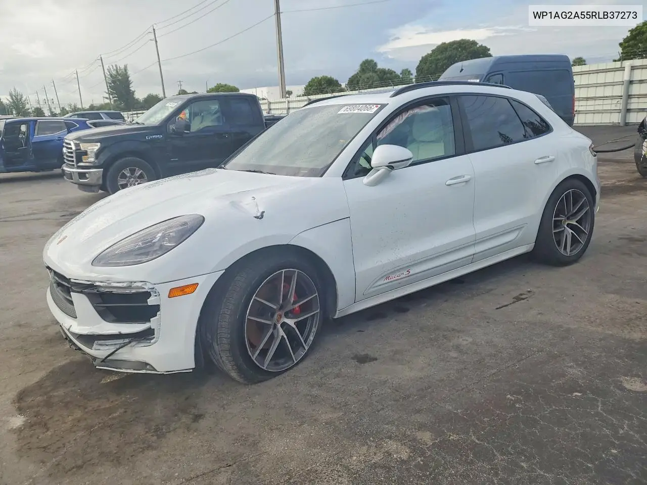 PORSCHE MACAN 2024, VIN WP1AG2A55RLB37273