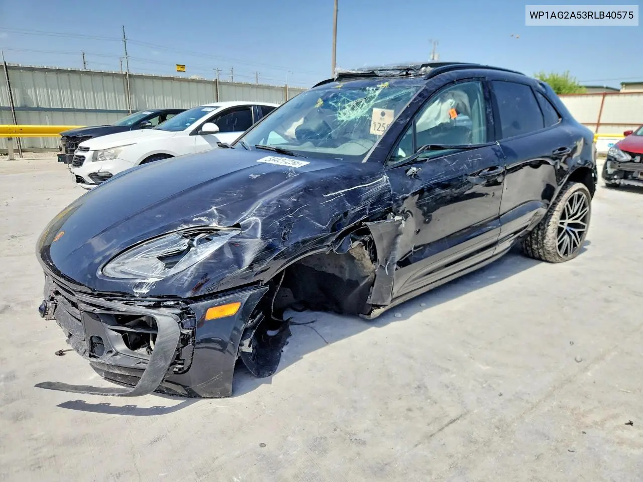 PORSCHE MACAN 2024, VIN WP1AG2A53RLB40575