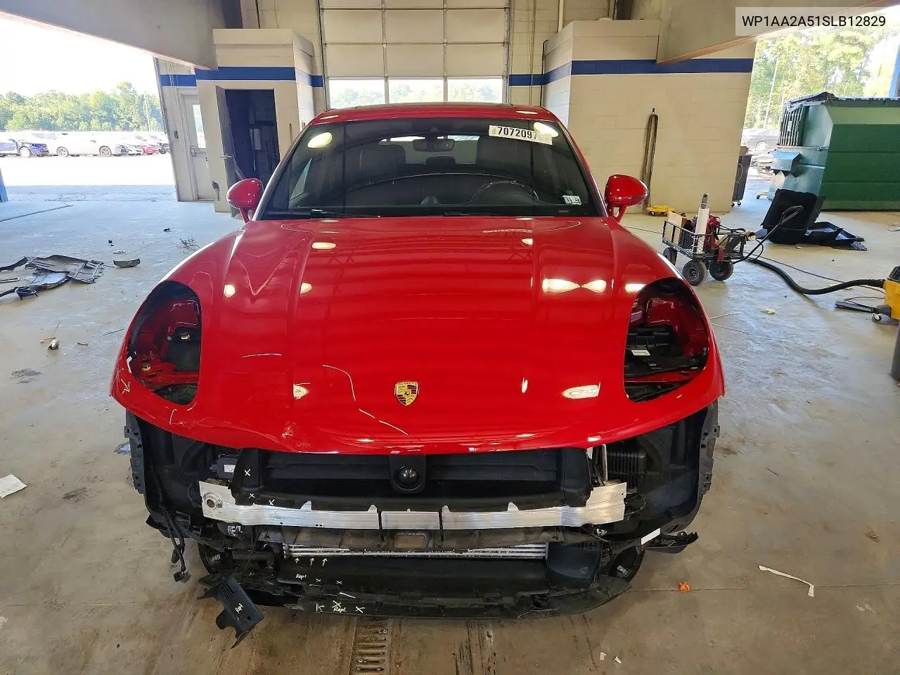 2025 PORSCHE MACAN VIN WP1AA2A51SLB12829 — фото 5