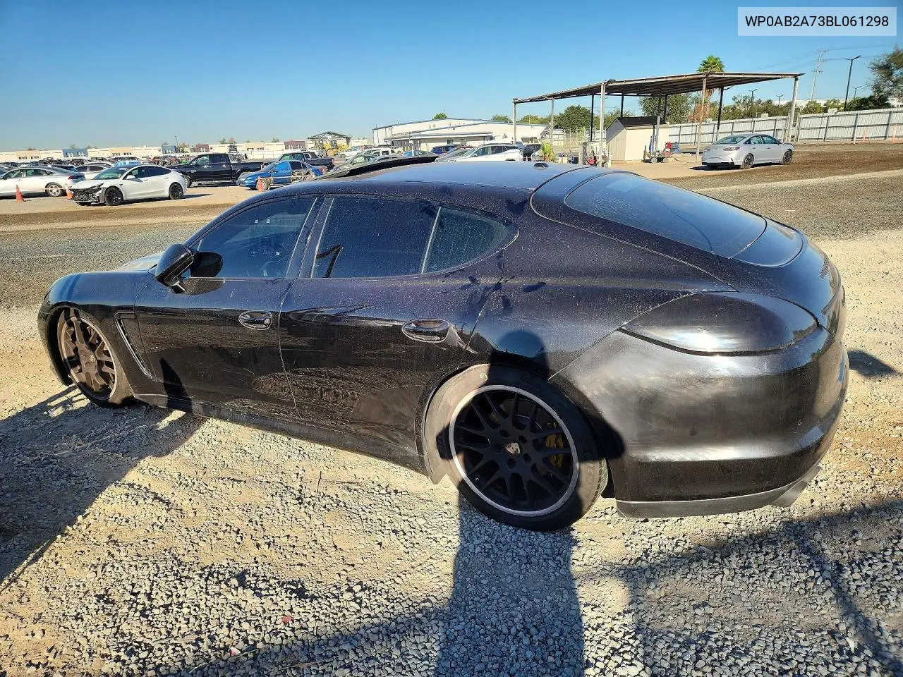 2011 PORSCHE PANAMERA VIN WP0AB2A73BL061298 — фото 2