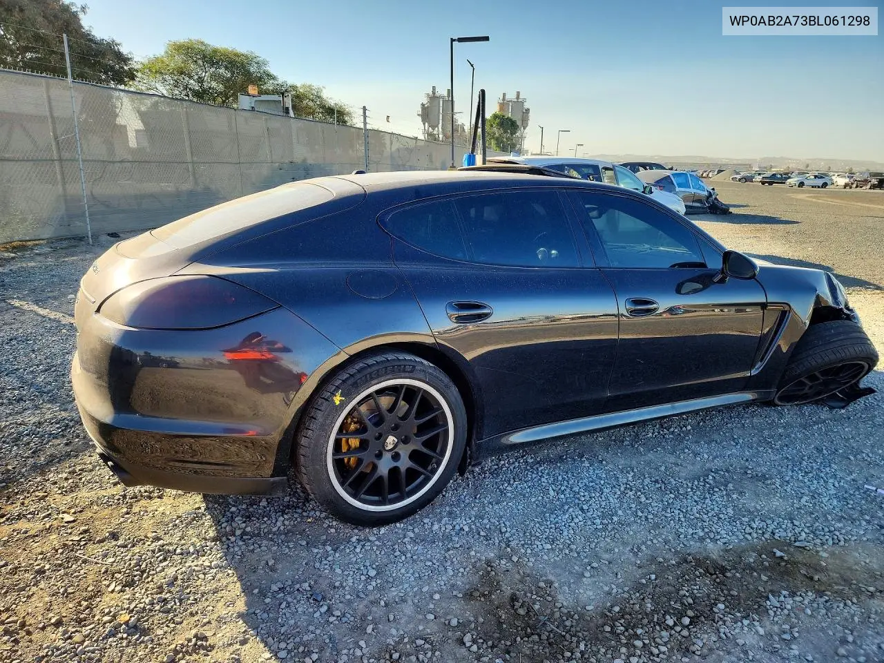 2011 PORSCHE PANAMERA VIN WP0AB2A73BL061298 — фото 3