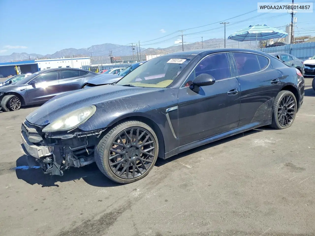 PORSCHE PANAMERA 2011, VIN WP0AA2A75BL014857