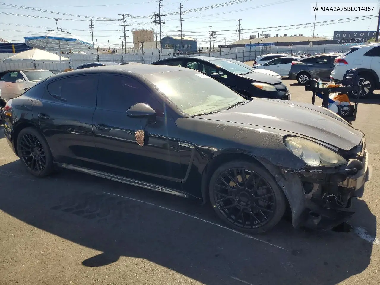 2011 PORSCHE PANAMERA VIN WP0AA2A75BL014857 — фото 4