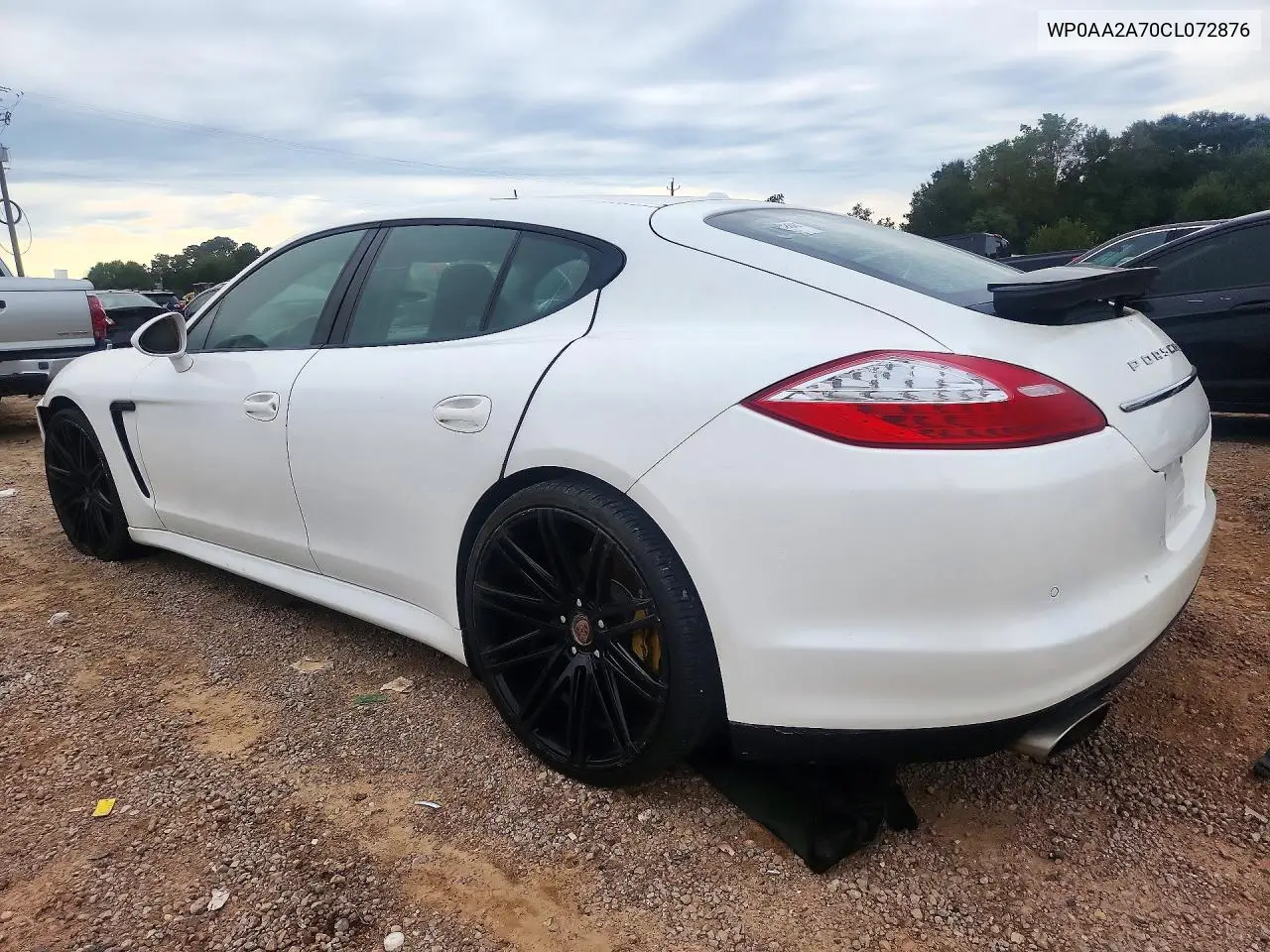 2012 PORSCHE PANAMERA VIN WP0AA2A70CL072876 — фото 2