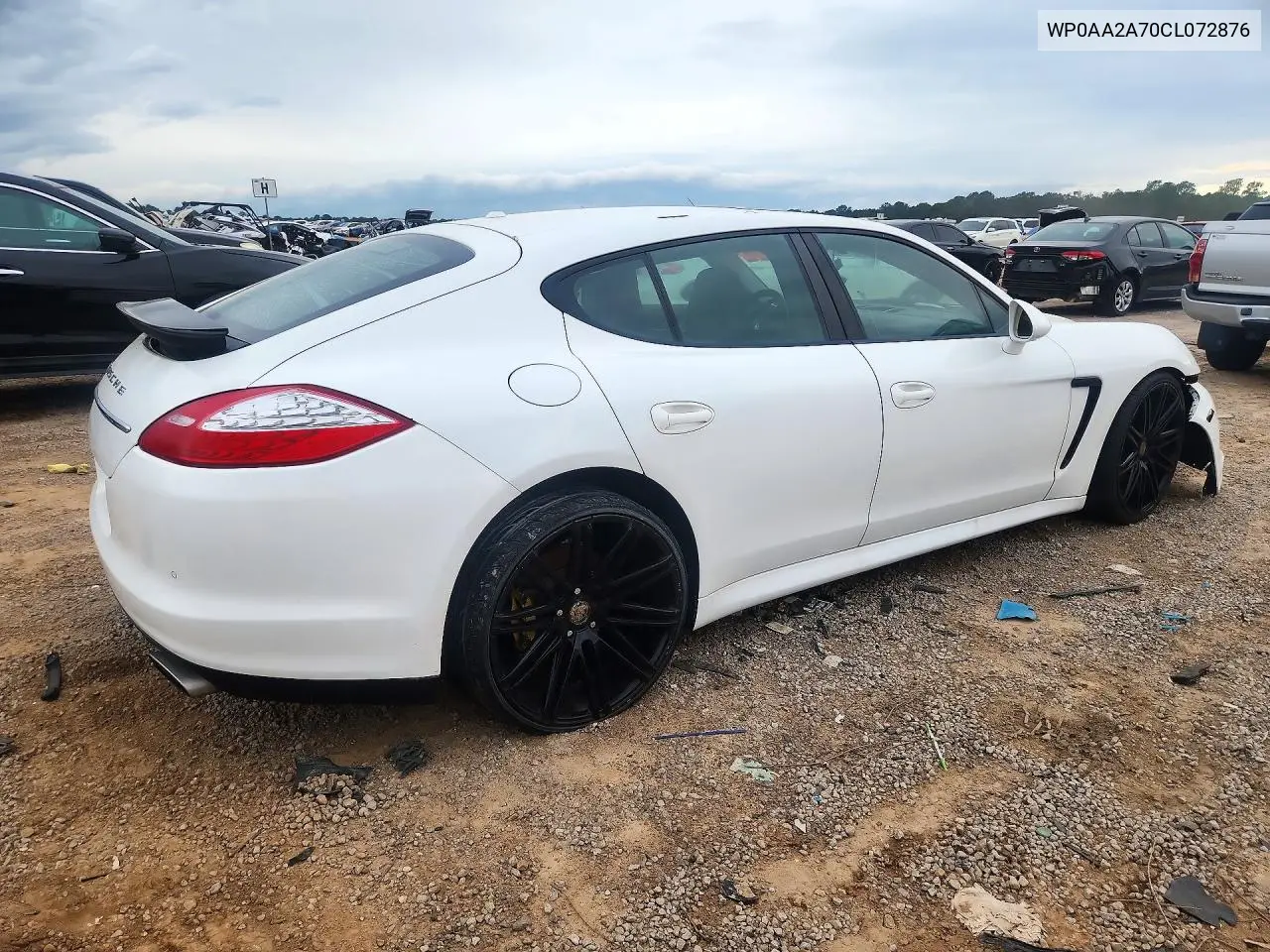 2012 PORSCHE PANAMERA VIN WP0AA2A70CL072876 — фото 3