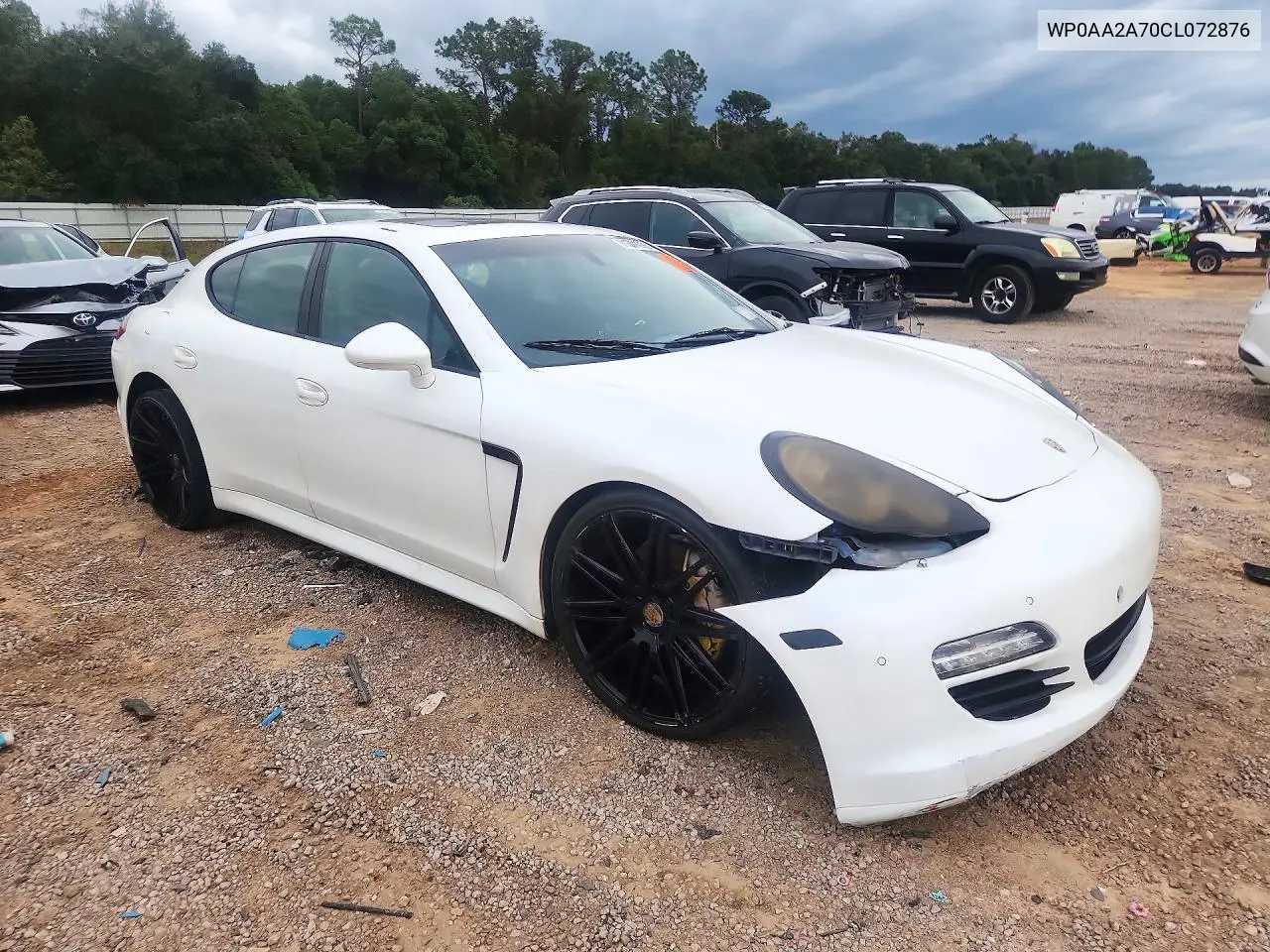 2012 PORSCHE PANAMERA VIN WP0AA2A70CL072876 — фото 4