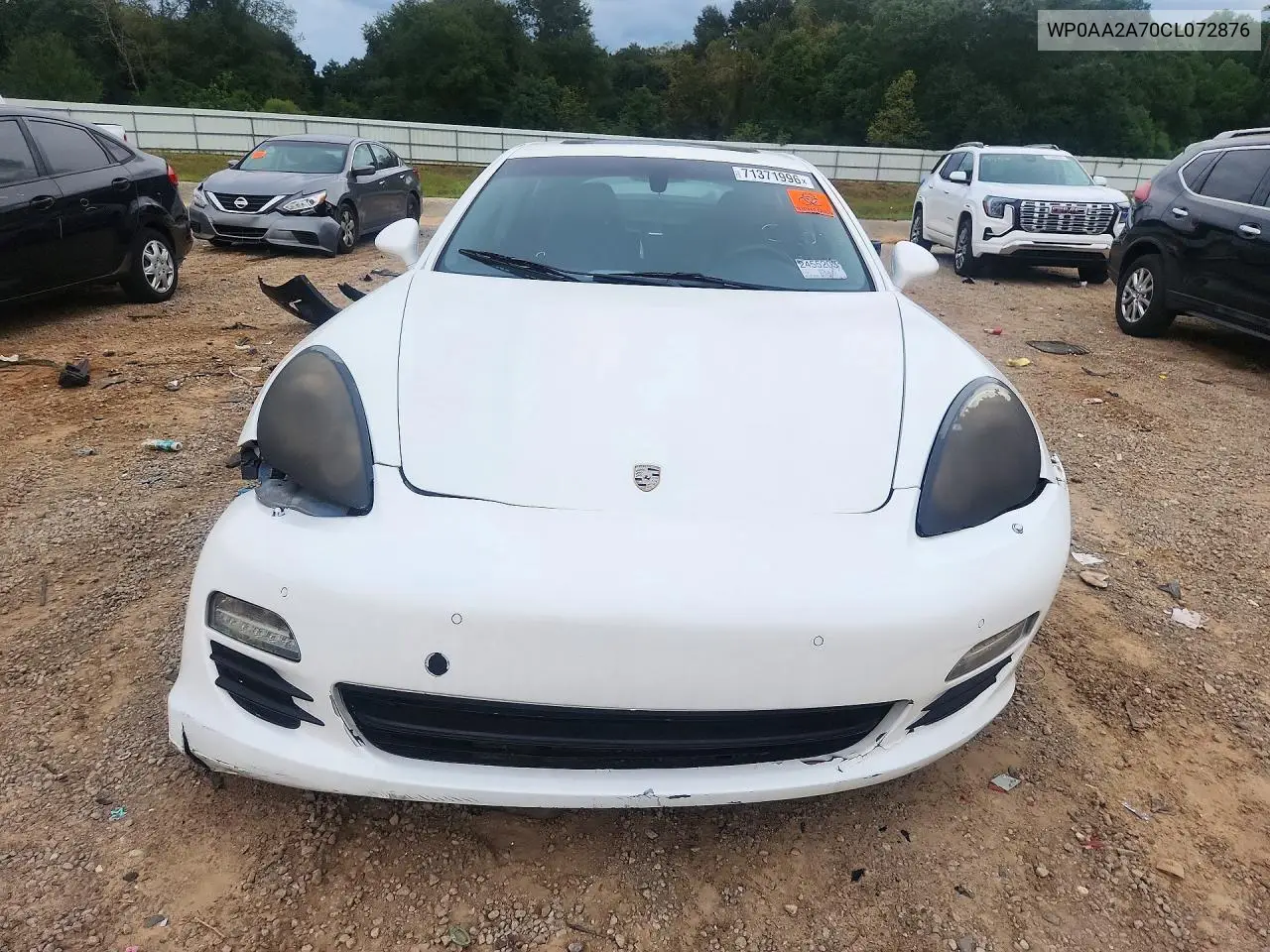 2012 PORSCHE PANAMERA VIN WP0AA2A70CL072876 — фото 5