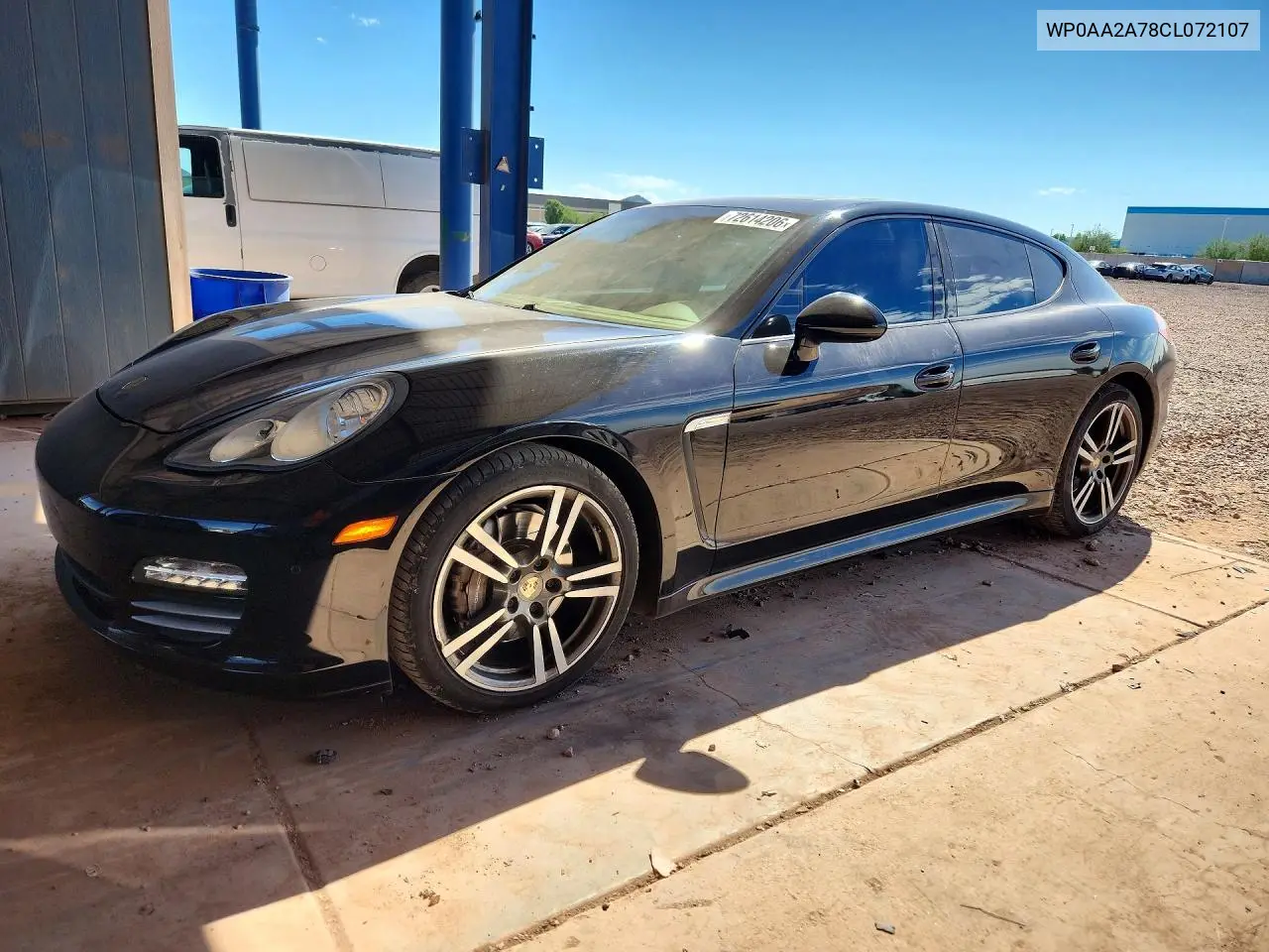 PORSCHE PANAMERA 2012, VIN WP0AA2A78CL072107