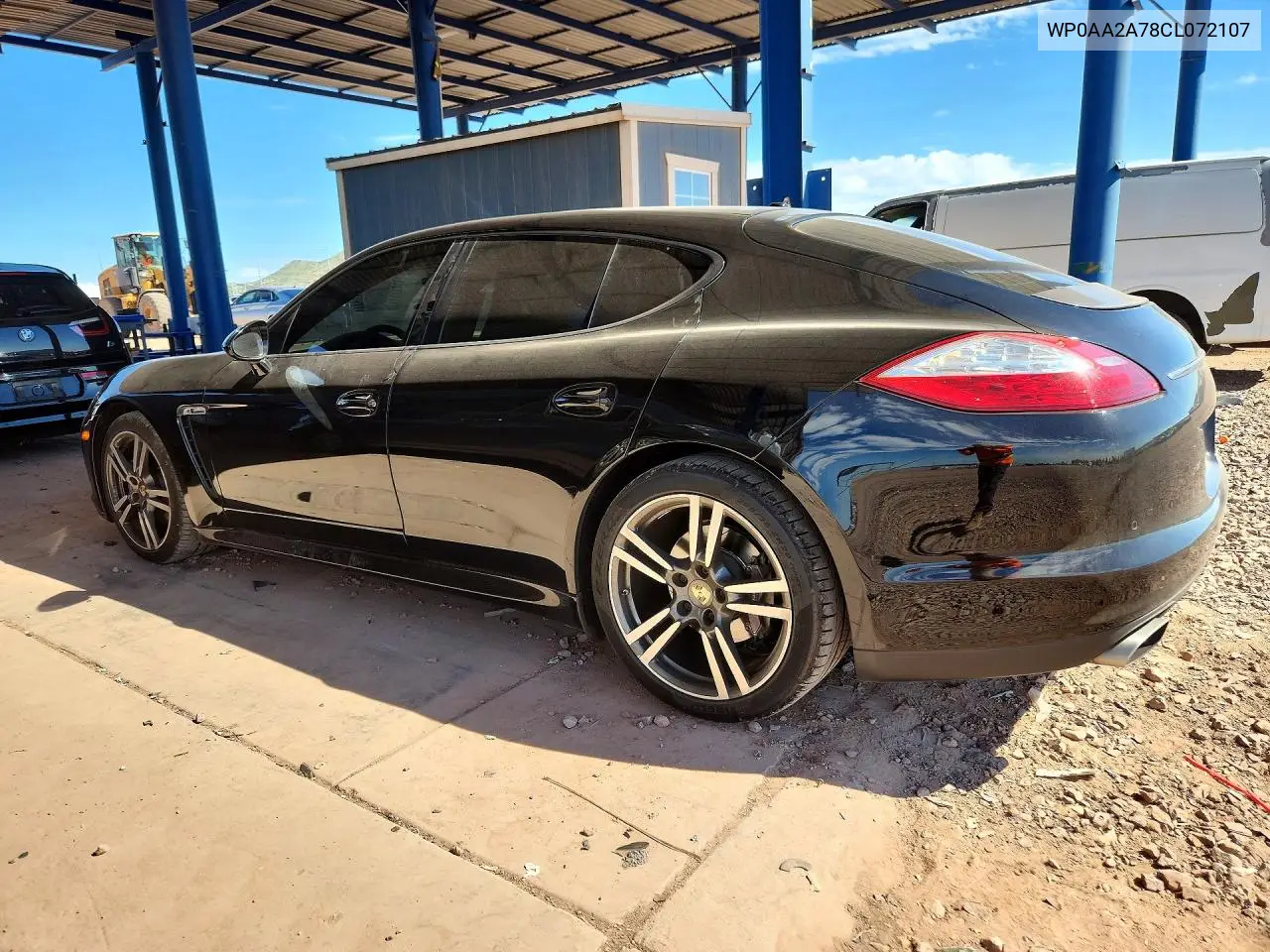 2012 PORSCHE PANAMERA VIN WP0AA2A78CL072107 — фото 2