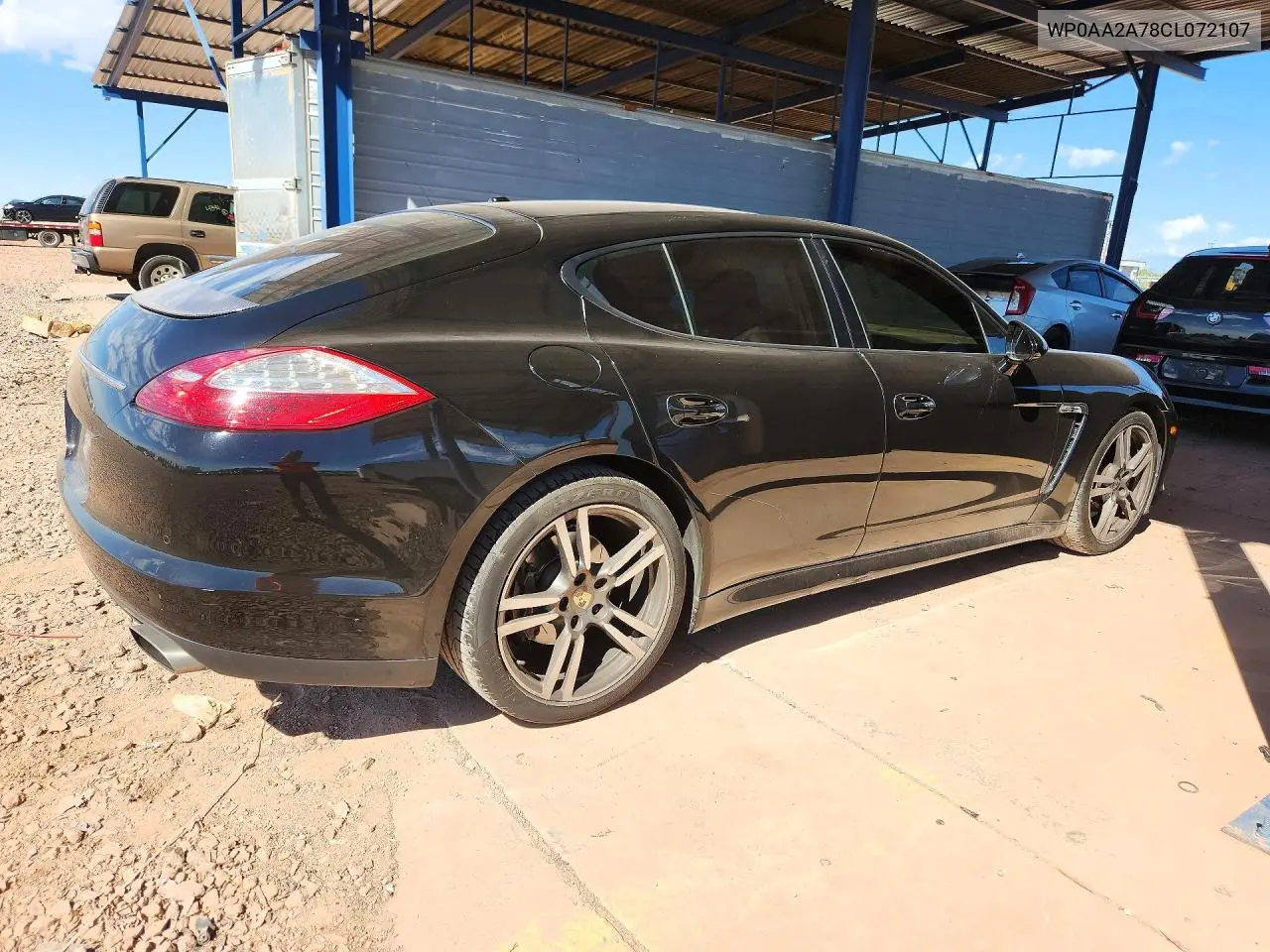 2012 PORSCHE PANAMERA VIN WP0AA2A78CL072107 — фото 3