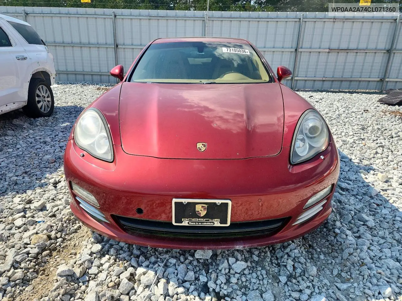 2012 PORSCHE PANAMERA VIN WP0AA2A74CL071360 — фото 5