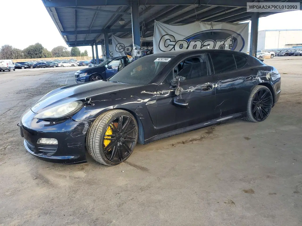 PORSCHE PANAMERA 2012, VIN WP0AA2A79CL012093
