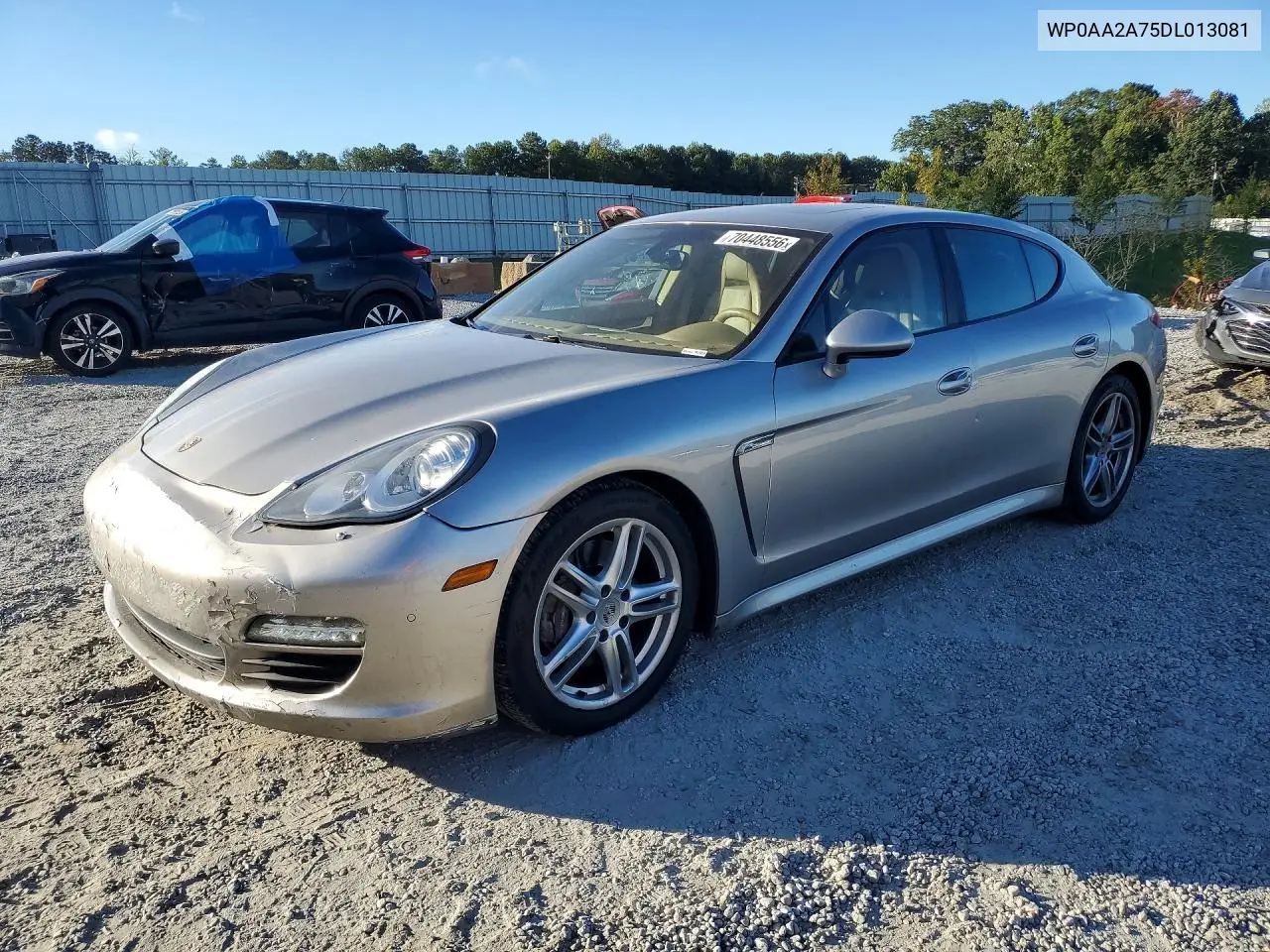 PORSCHE PANAMERA 2013, VIN WP0AA2A75DL013081