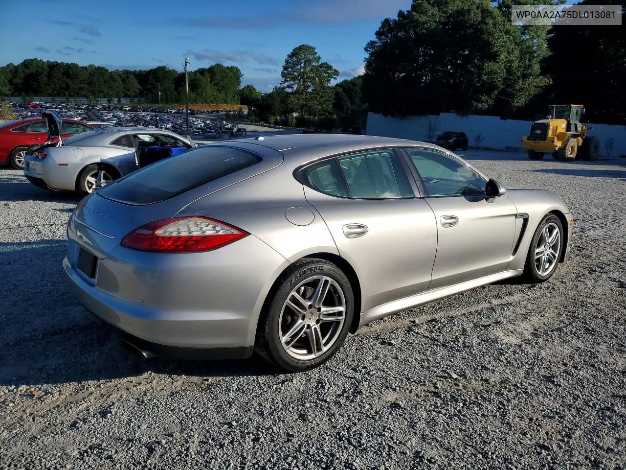 2013 PORSCHE PANAMERA VIN WP0AA2A75DL013081 — фото 3