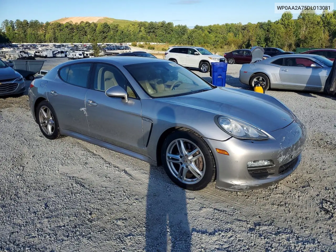 2013 PORSCHE PANAMERA VIN WP0AA2A75DL013081 — фото 4