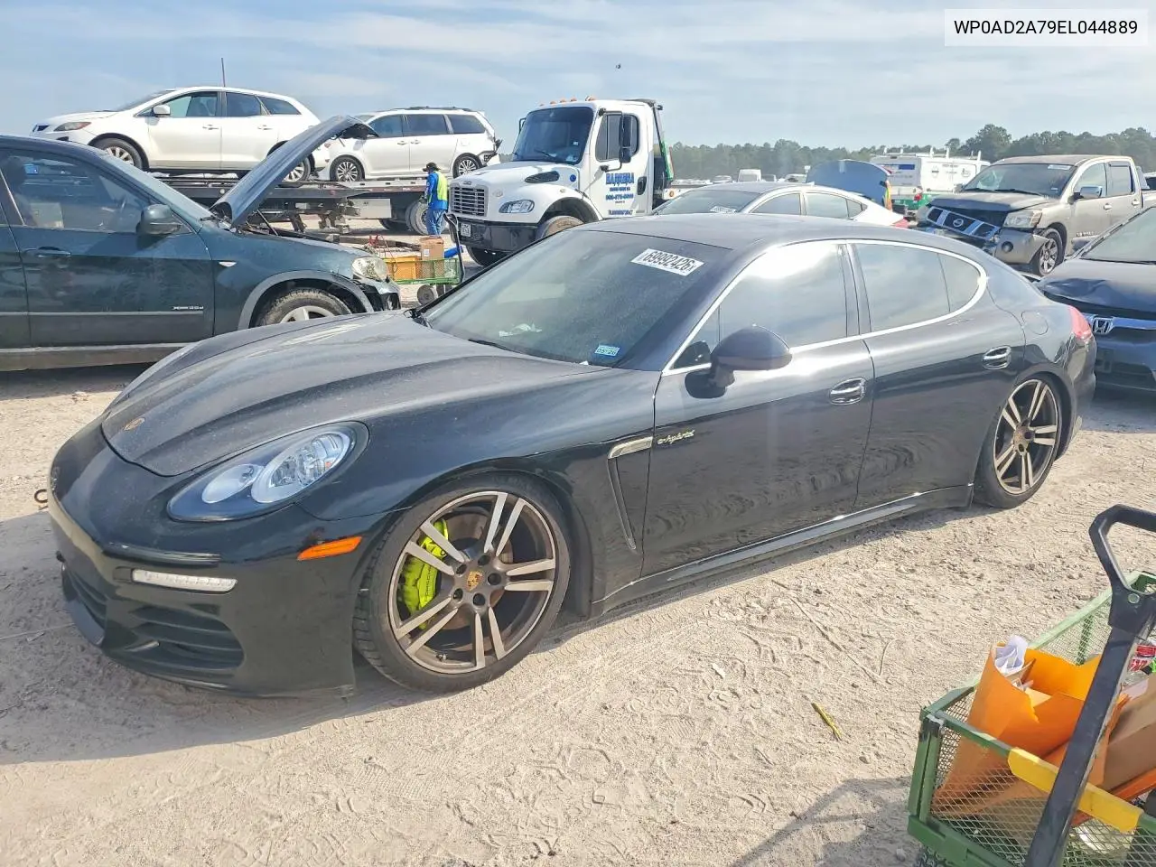 PORSCHE PANAMERA 2014, VIN WP0AD2A79EL044889