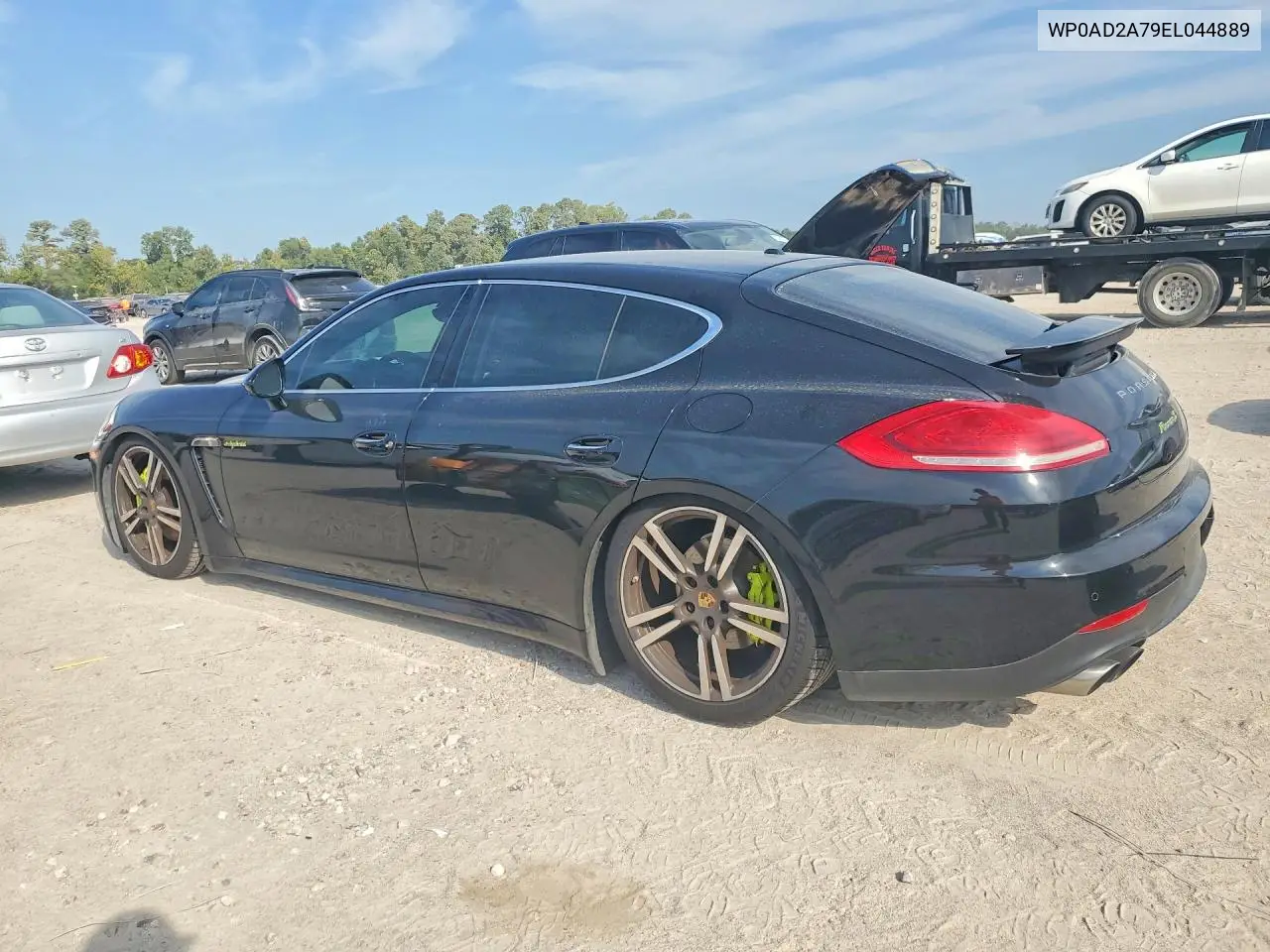2014 PORSCHE PANAMERA VIN WP0AD2A79EL044889 — фото 2