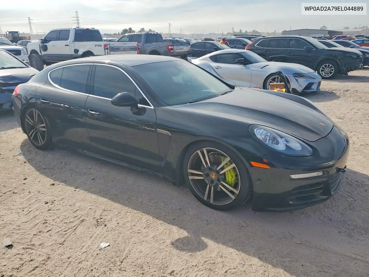 2014 PORSCHE PANAMERA VIN WP0AD2A79EL044889 — фото 4