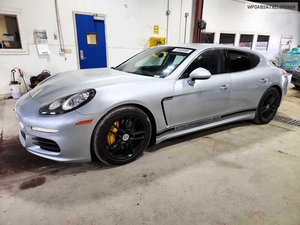 PORSCHE PANAMERA 2014, VIN WP0AB2A7XEL055969