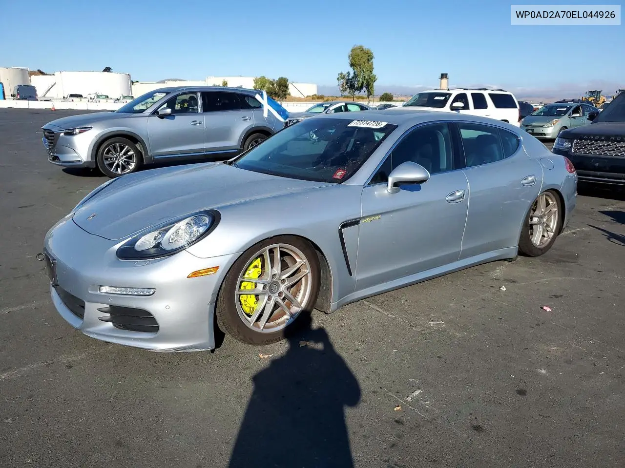 PORSCHE PANAMERA 2014, VIN WP0AD2A70EL044926