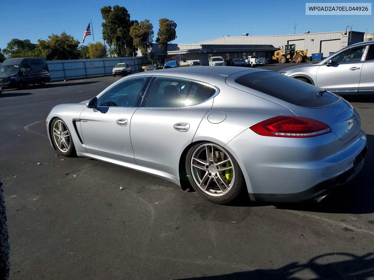 2014 PORSCHE PANAMERA VIN WP0AD2A70EL044926 — фото 2