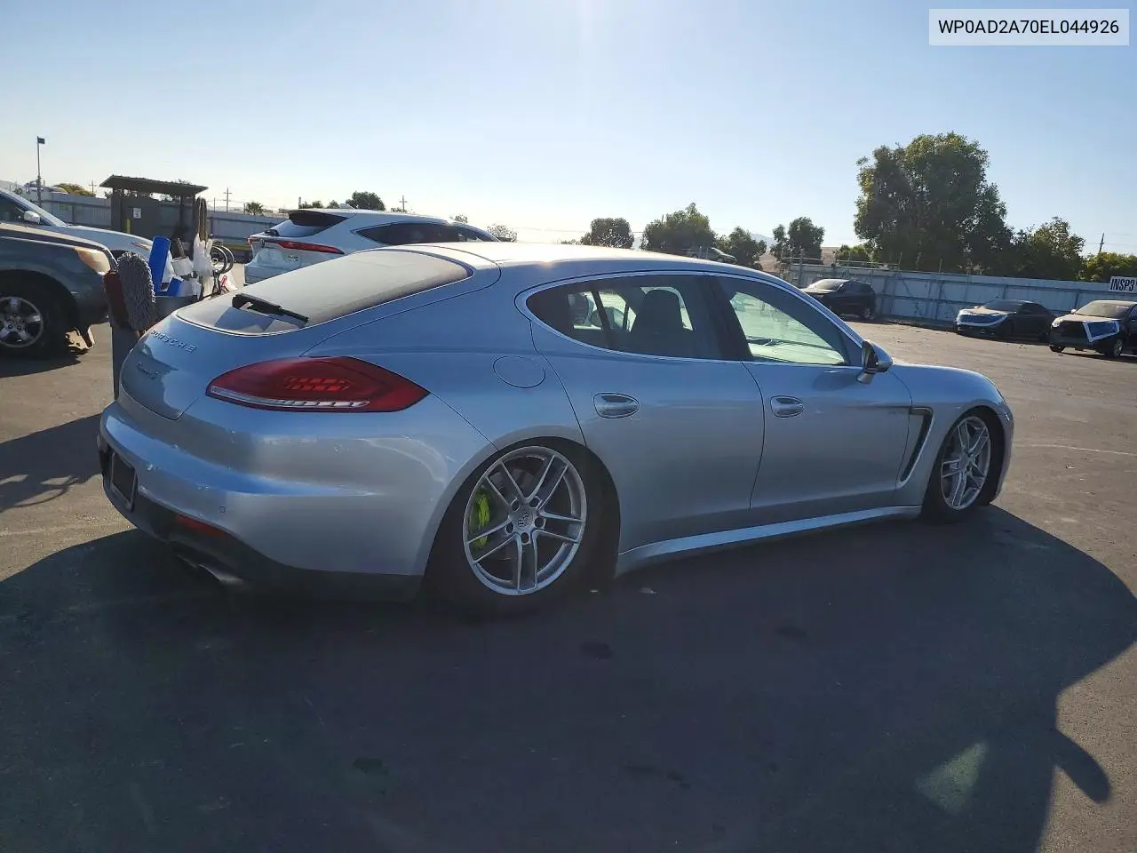 2014 PORSCHE PANAMERA VIN WP0AD2A70EL044926 — фото 3