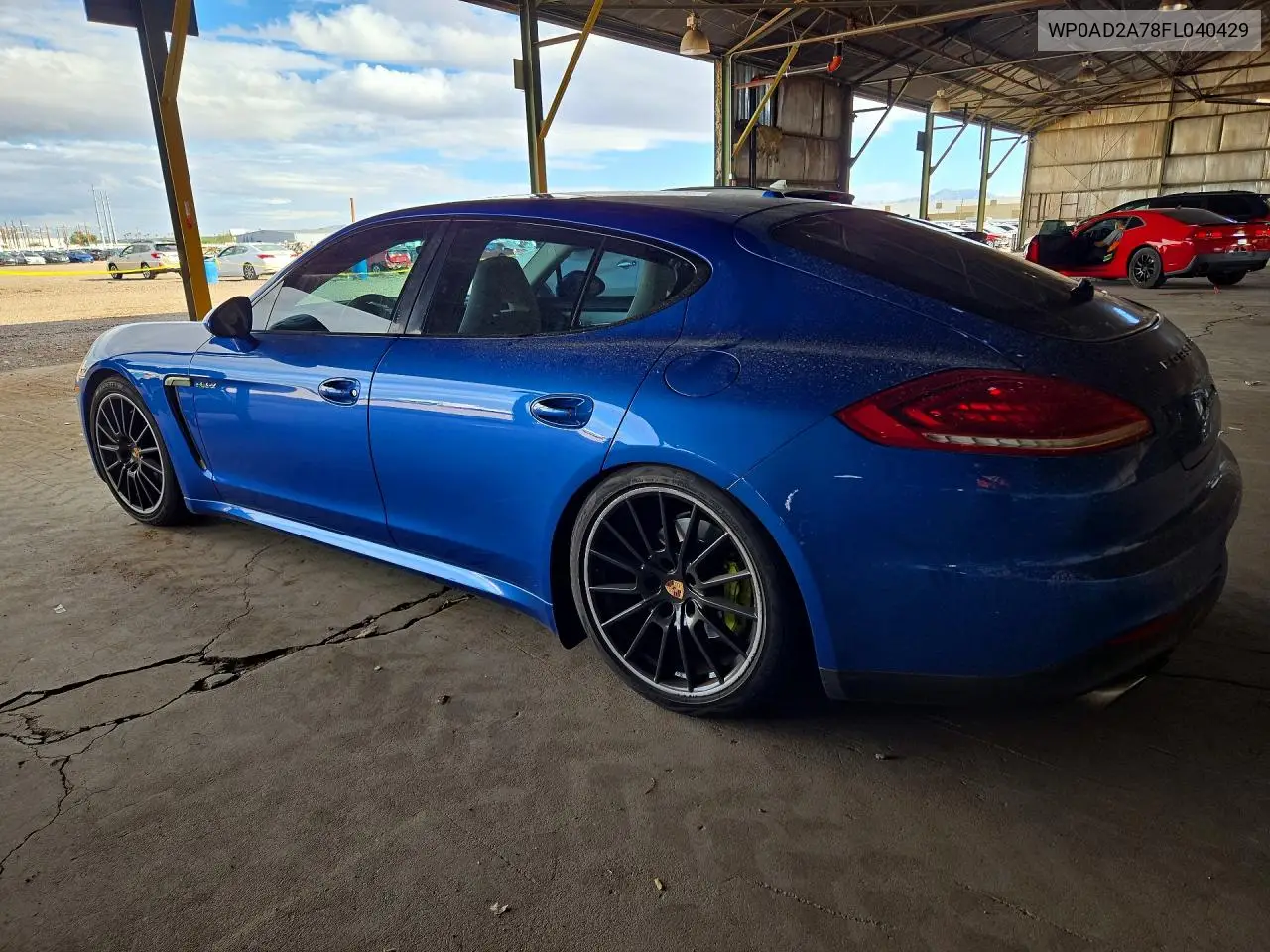 2015 PORSCHE PANAMERA VIN WP0AD2A78FL040429 — фото 2