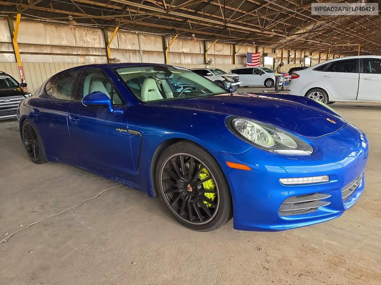 2015 PORSCHE PANAMERA VIN WP0AD2A78FL040429 — фото 4
