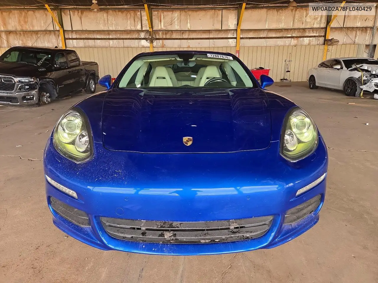 2015 PORSCHE PANAMERA VIN WP0AD2A78FL040429 — фото 5