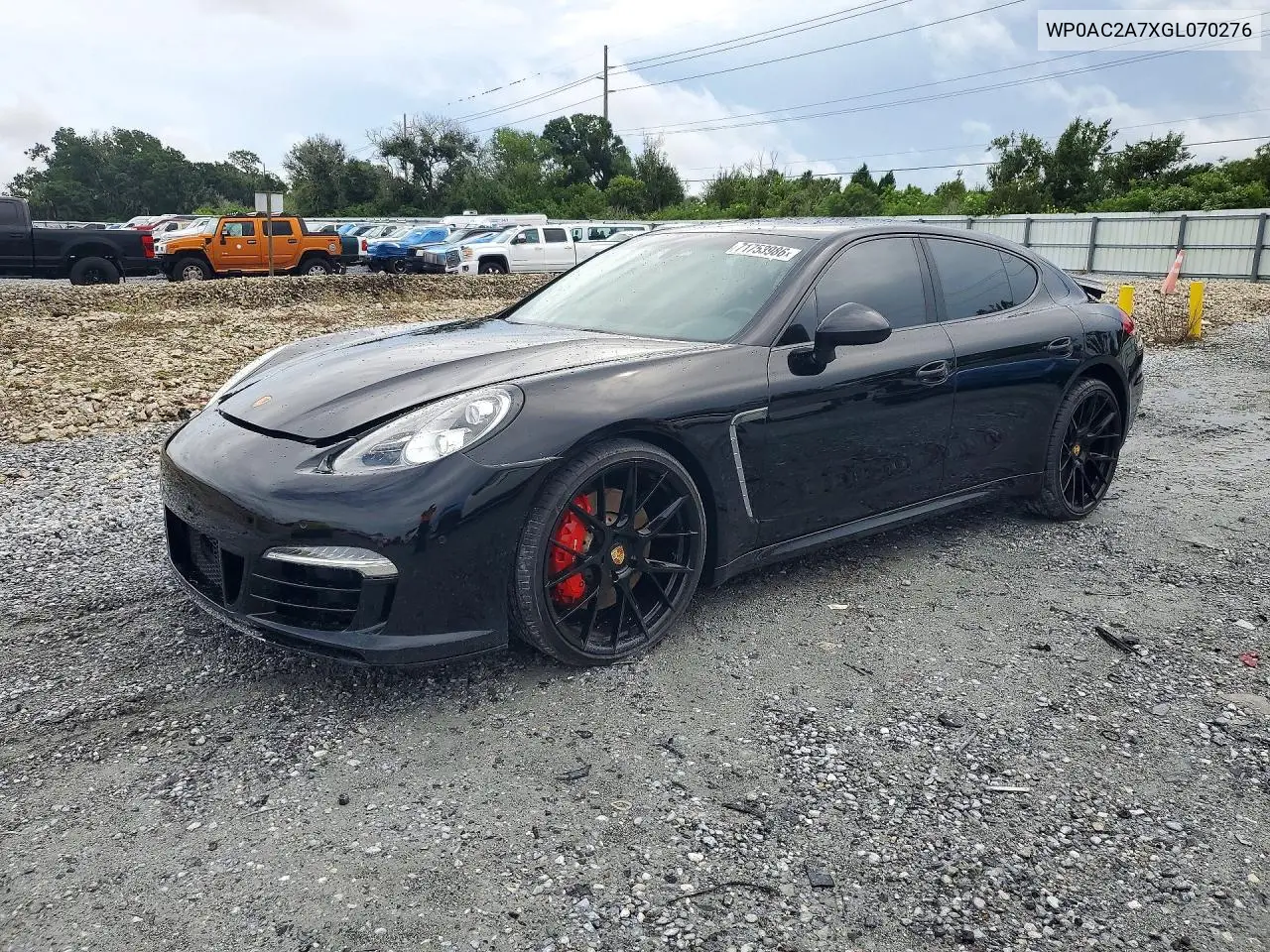 PORSCHE PANAMERA 2016, VIN WP0AC2A7XGL070276