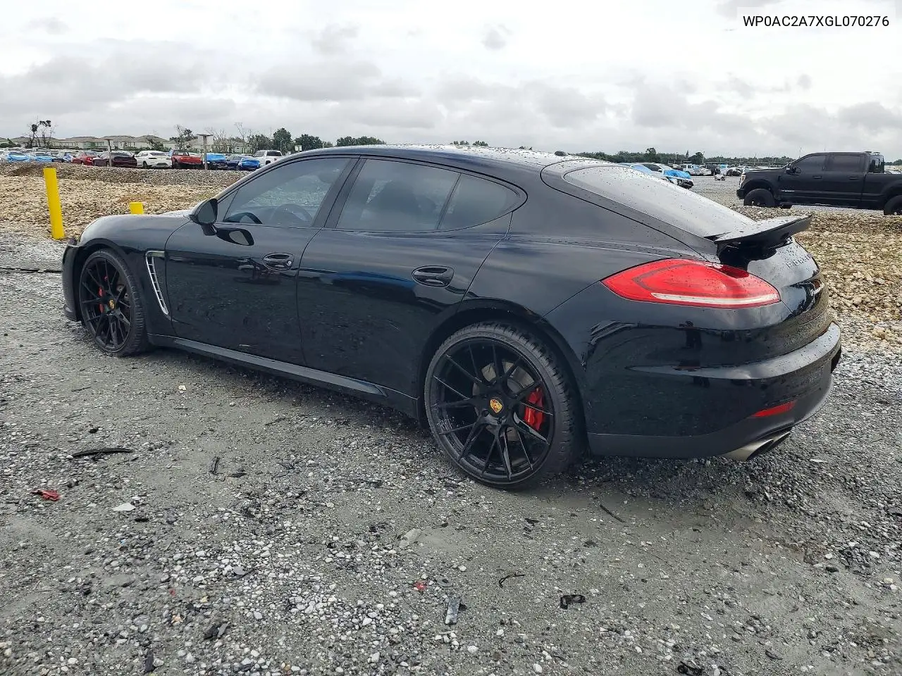 2016 PORSCHE PANAMERA VIN WP0AC2A7XGL070276 — фото 2