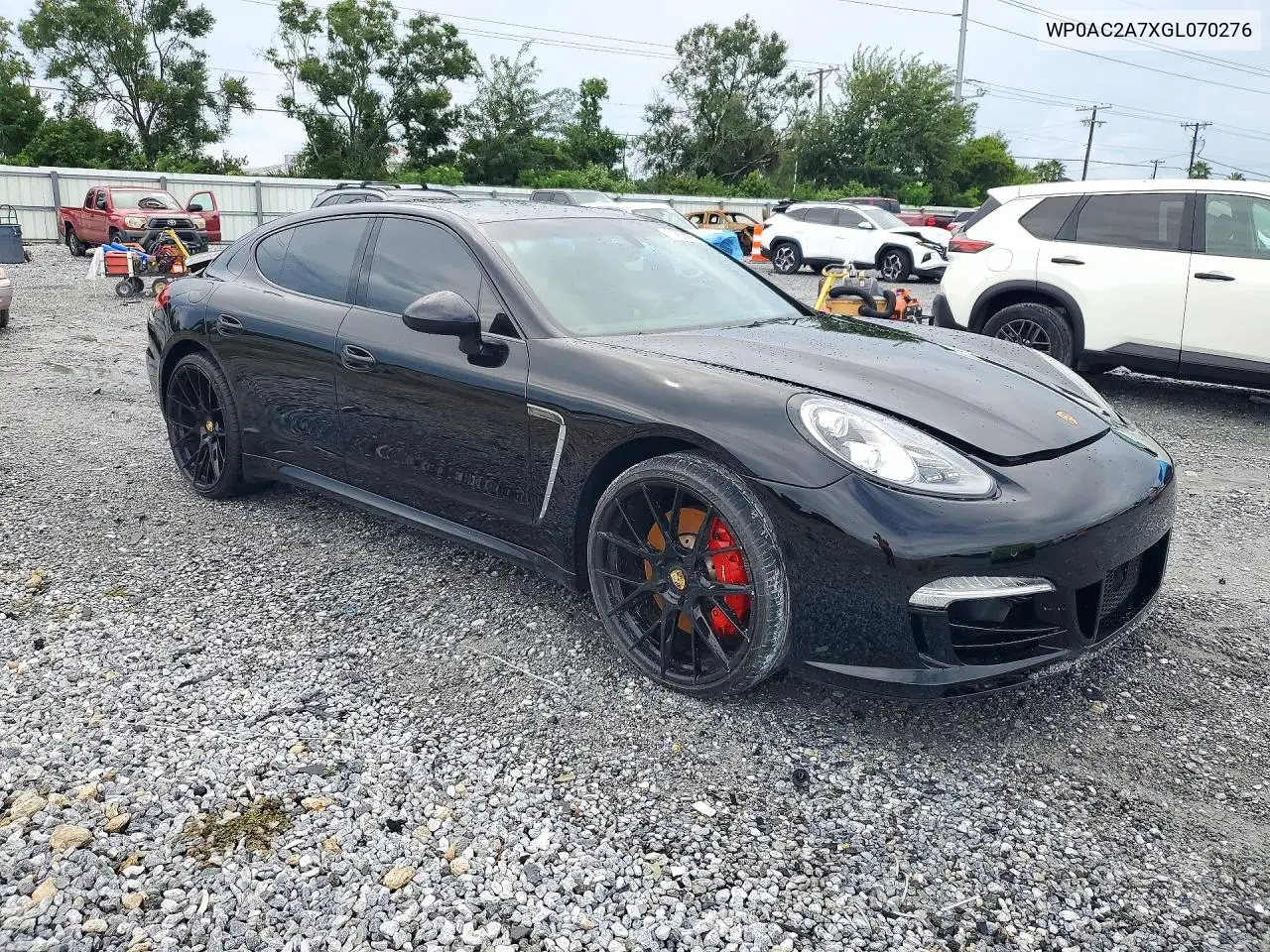 2016 PORSCHE PANAMERA VIN WP0AC2A7XGL070276 — фото 4