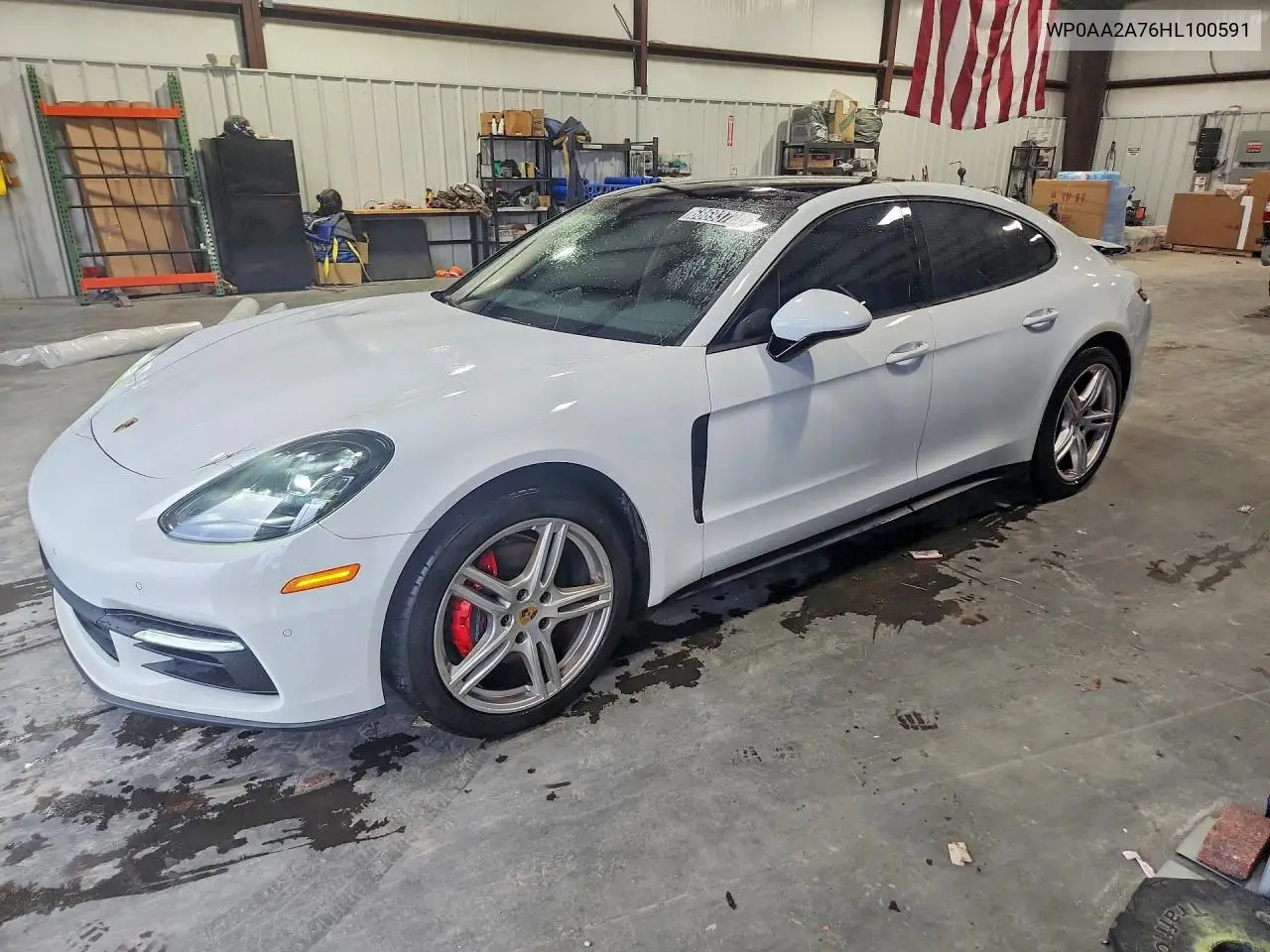 PORSCHE PANAMERA 2017, VIN WP0AA2A76HL100591