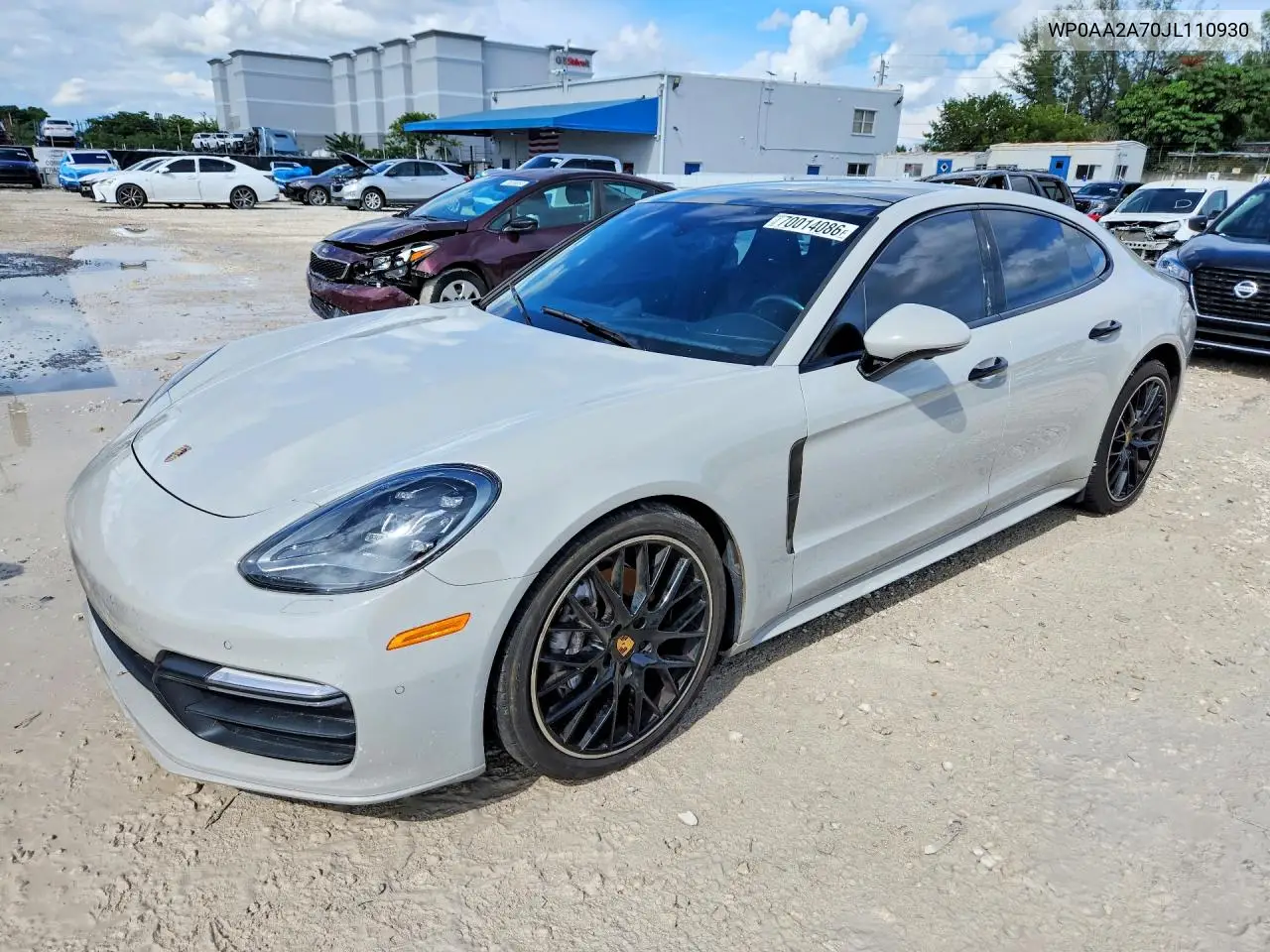 PORSCHE PANAMERA 2018, VIN WP0AA2A70JL110930