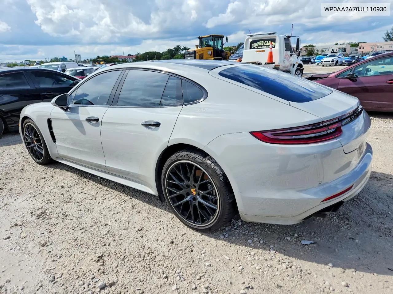 2018 PORSCHE PANAMERA VIN WP0AA2A70JL110930 — фото 2