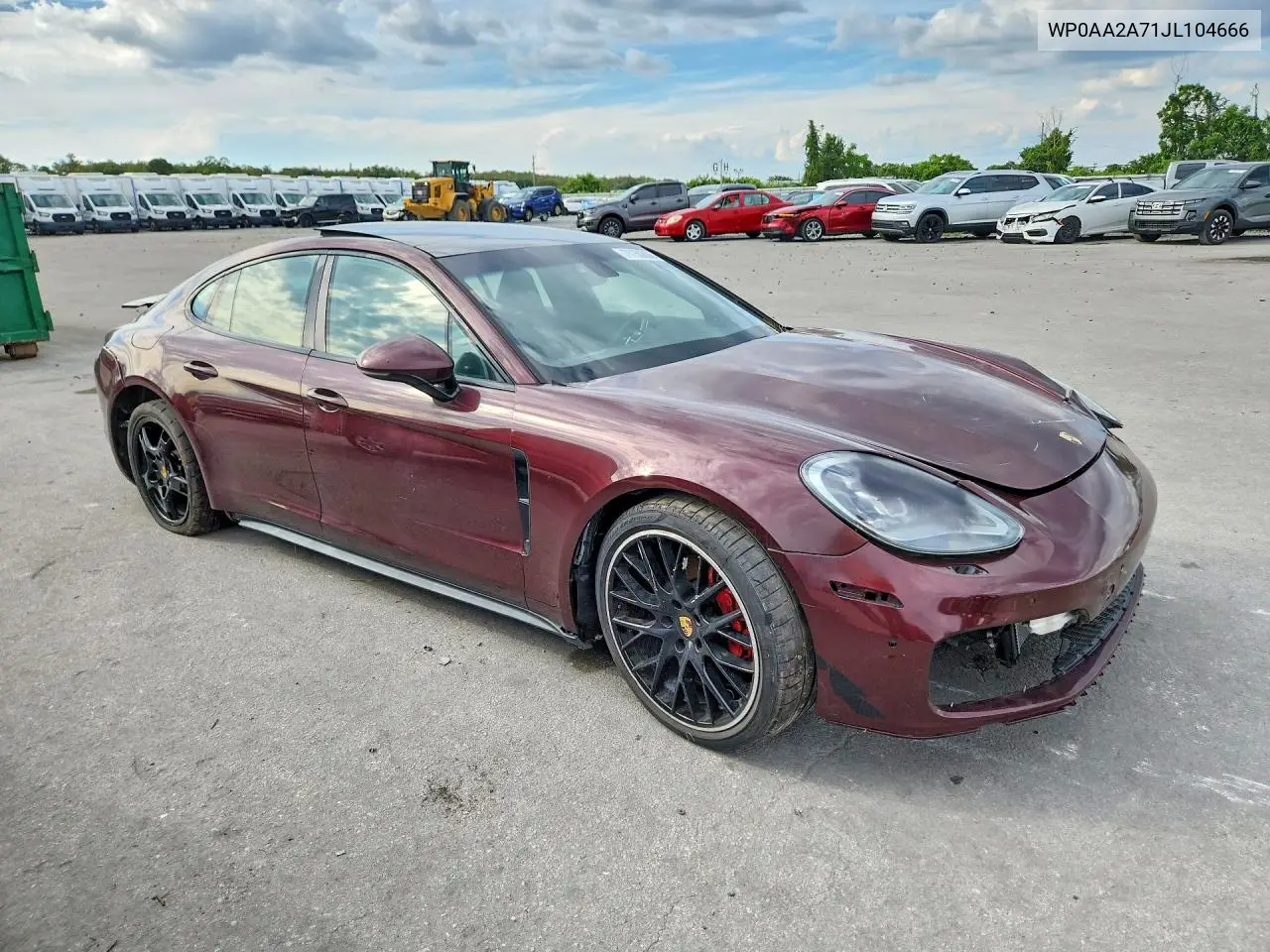 2018 PORSCHE PANAMERA VIN WP0AA2A71JL104666 — фото 4
