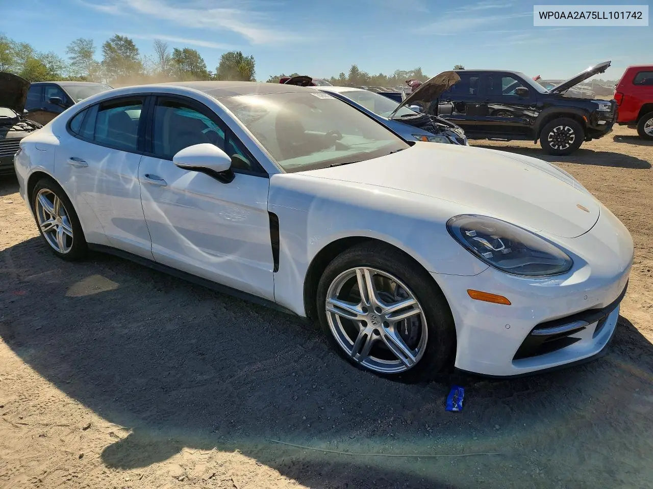 2020 PORSCHE PANAMERA VIN WP0AA2A75LL101742 — фото 4