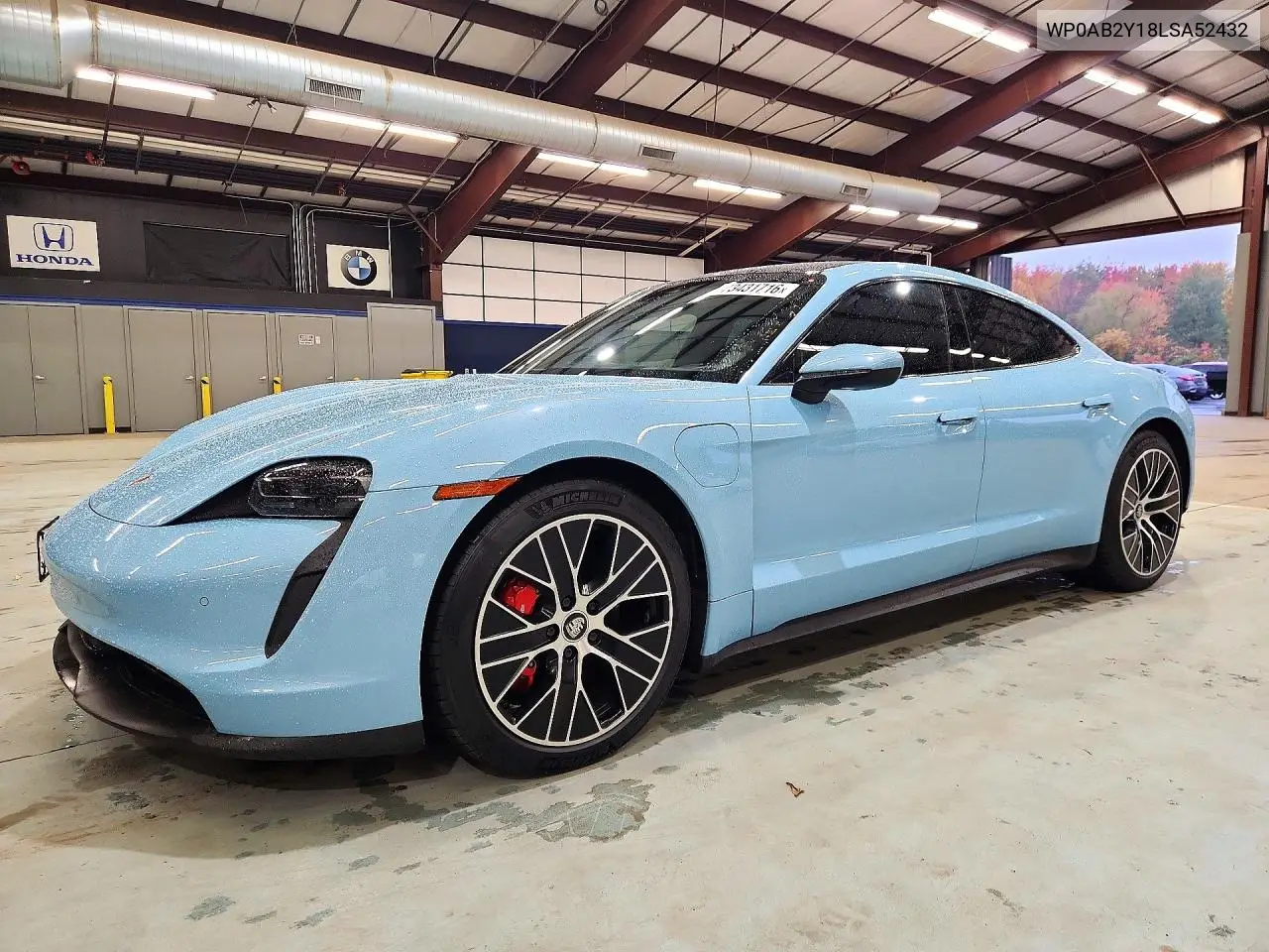 PORSCHE TAYCAN 2020, VIN WP0AB2Y18LSA52432